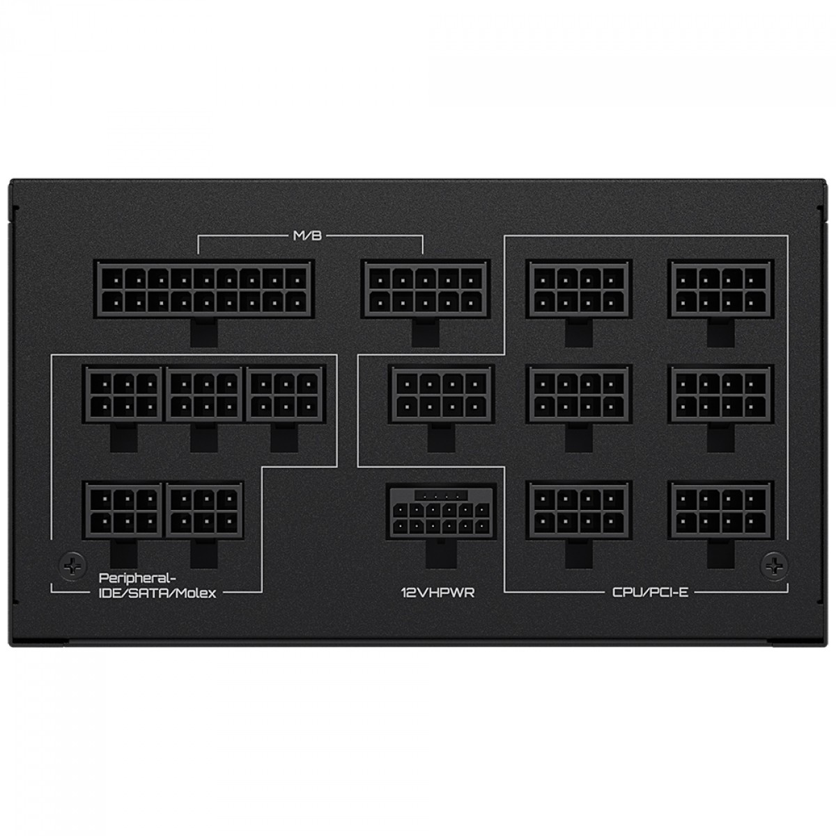 Fonte Gigabyte UD1300GM PG5, 1300W, 80 Plus Gold, PFC Ativo, Full Modular, GP-UD1300GM PG5 GUS1