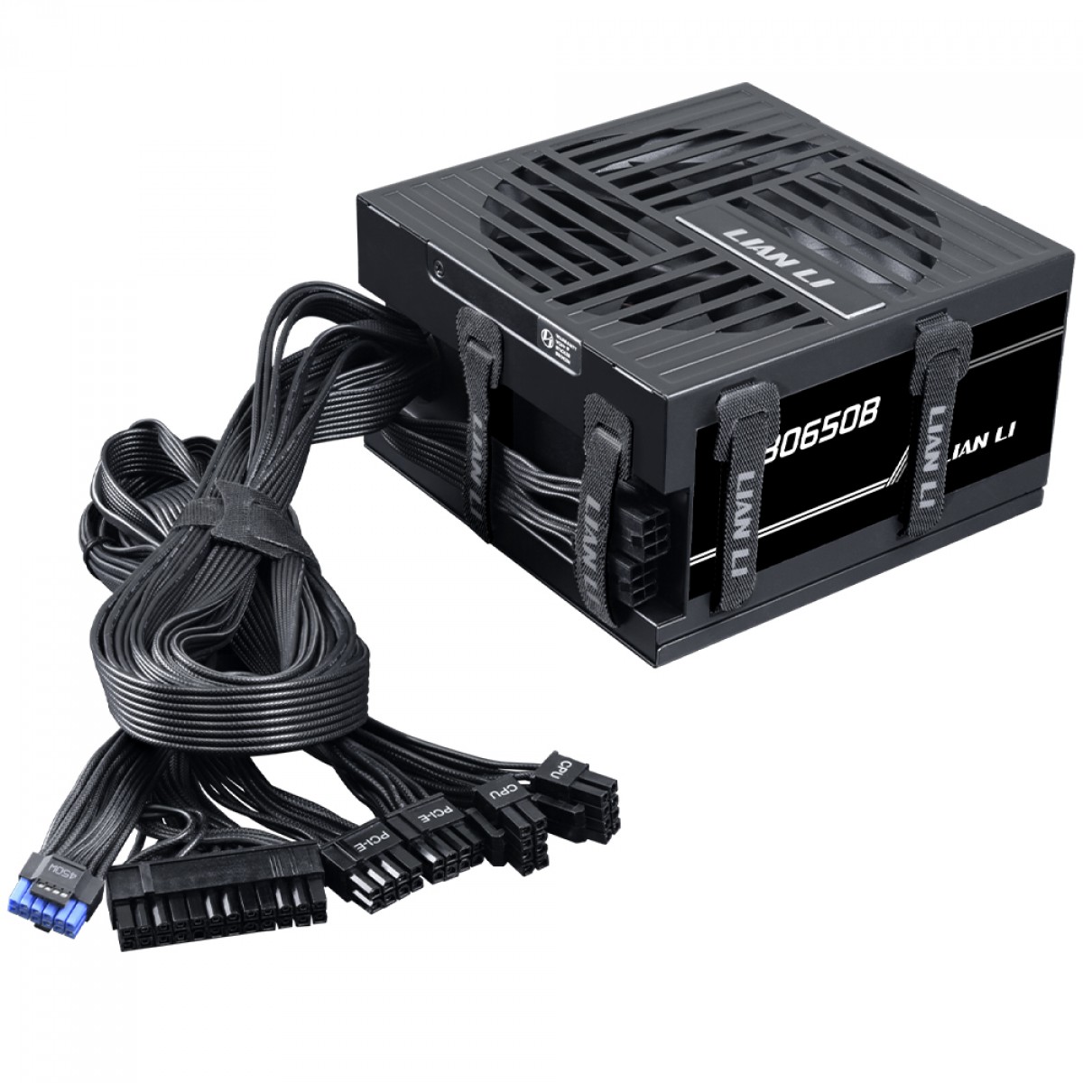 Fonte Lian Li RB650B, 650W, PFC Ativo, 80 Plus Bronze, ATX 3.1, Preto