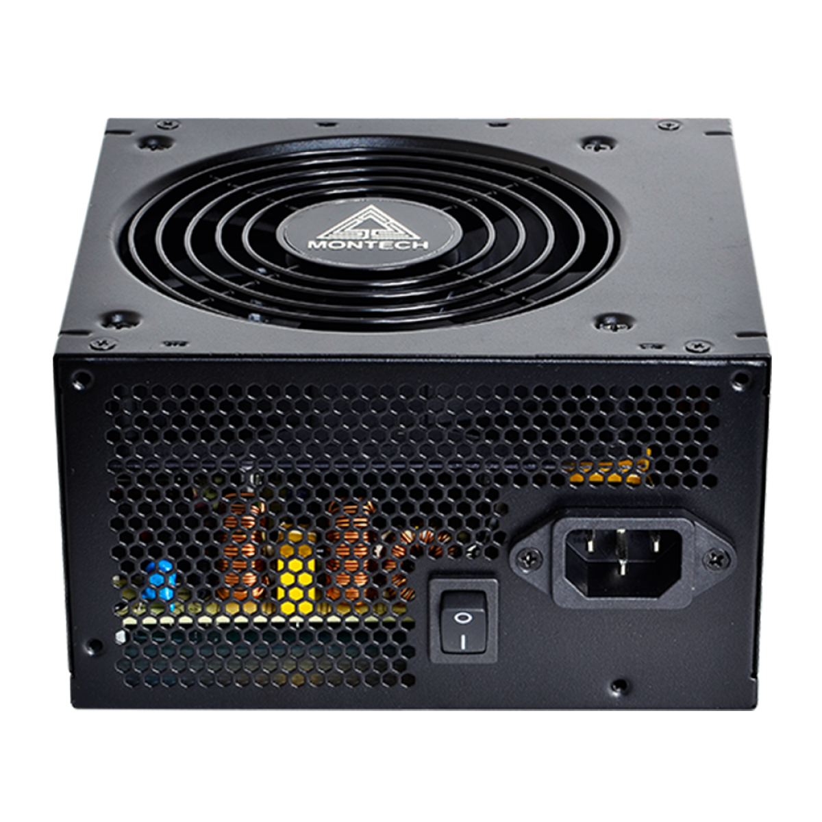 Fonte Montech BETA Bronze 550W, 80 Plus Bronze, PFC Ativo, Capacitores Japoneses