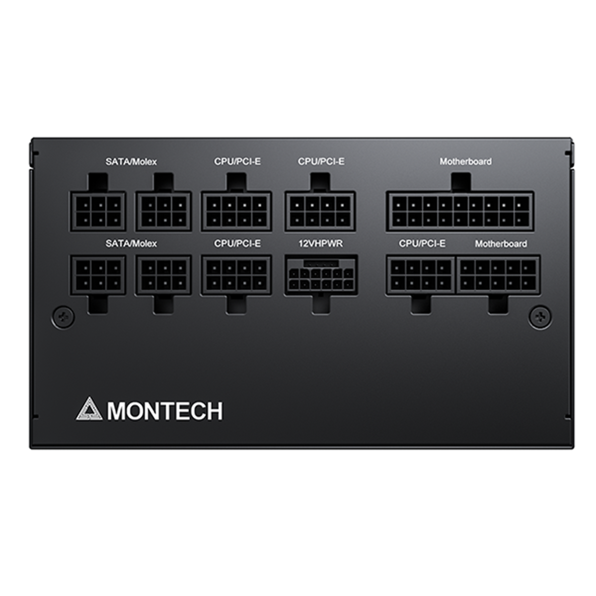 Fonte Montech Century G5 750W, 80 Plus Gold, PCIe 5.0, PFC Ativo, Full Modular, Black