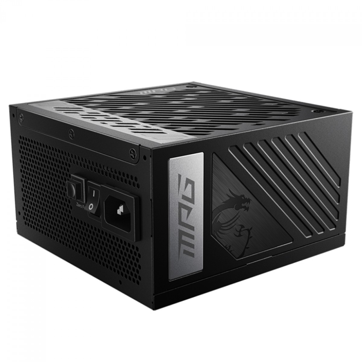 Fonte MSI MPG A850G PCIE5, 850W, 80 Plus Gold, Cybenetics Gold, PFC Ativo, ATX 3.0, Full Modular, Preto