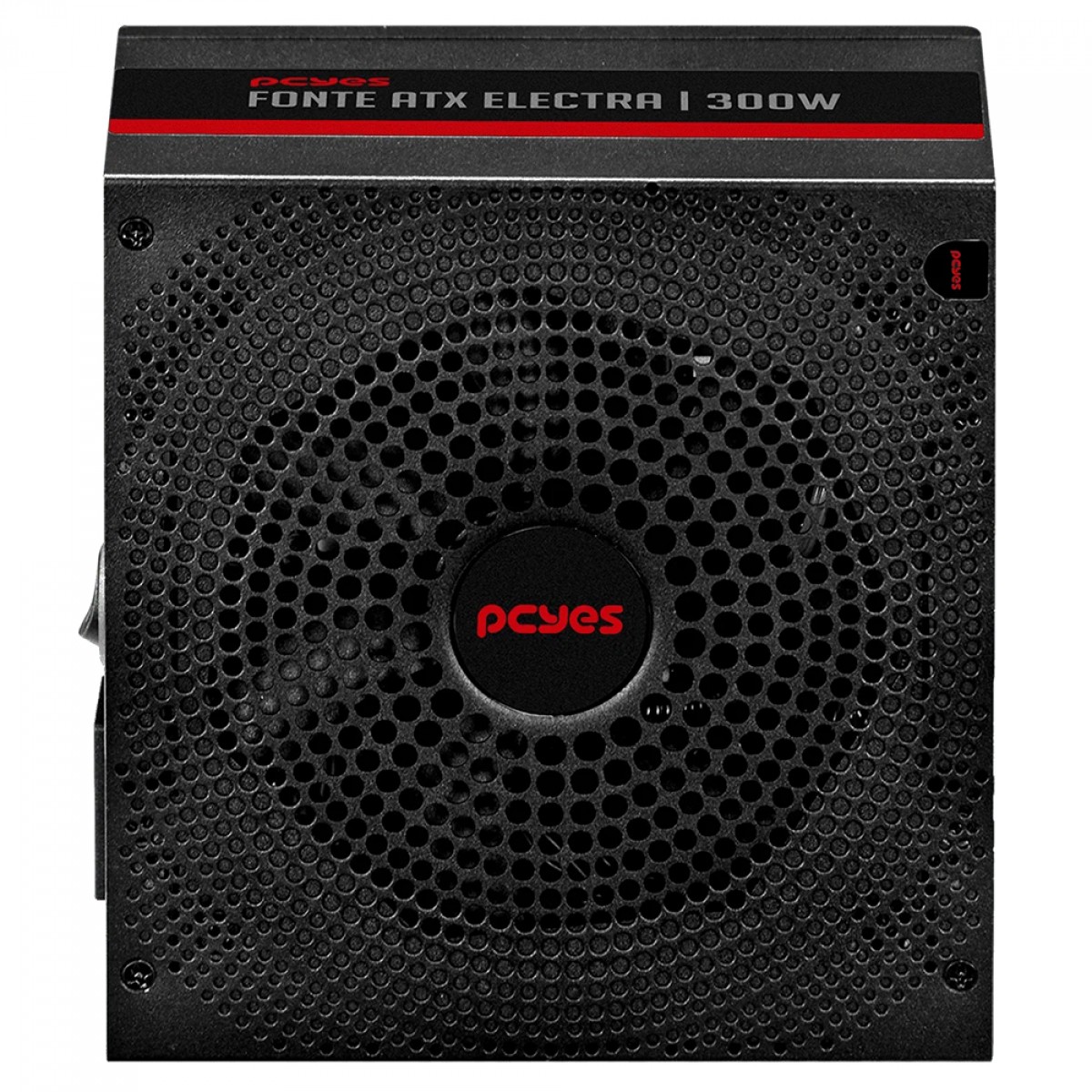 Fonte PCYes Electra, 300W, PFC Ativo, Preto, ELEC300W