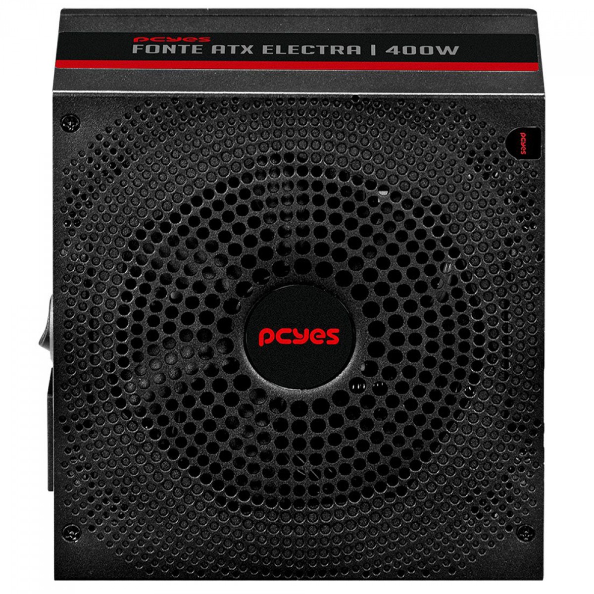 Fonte PCYes Electra, 400W, PFC Ativo, Preto, ELEC400W
