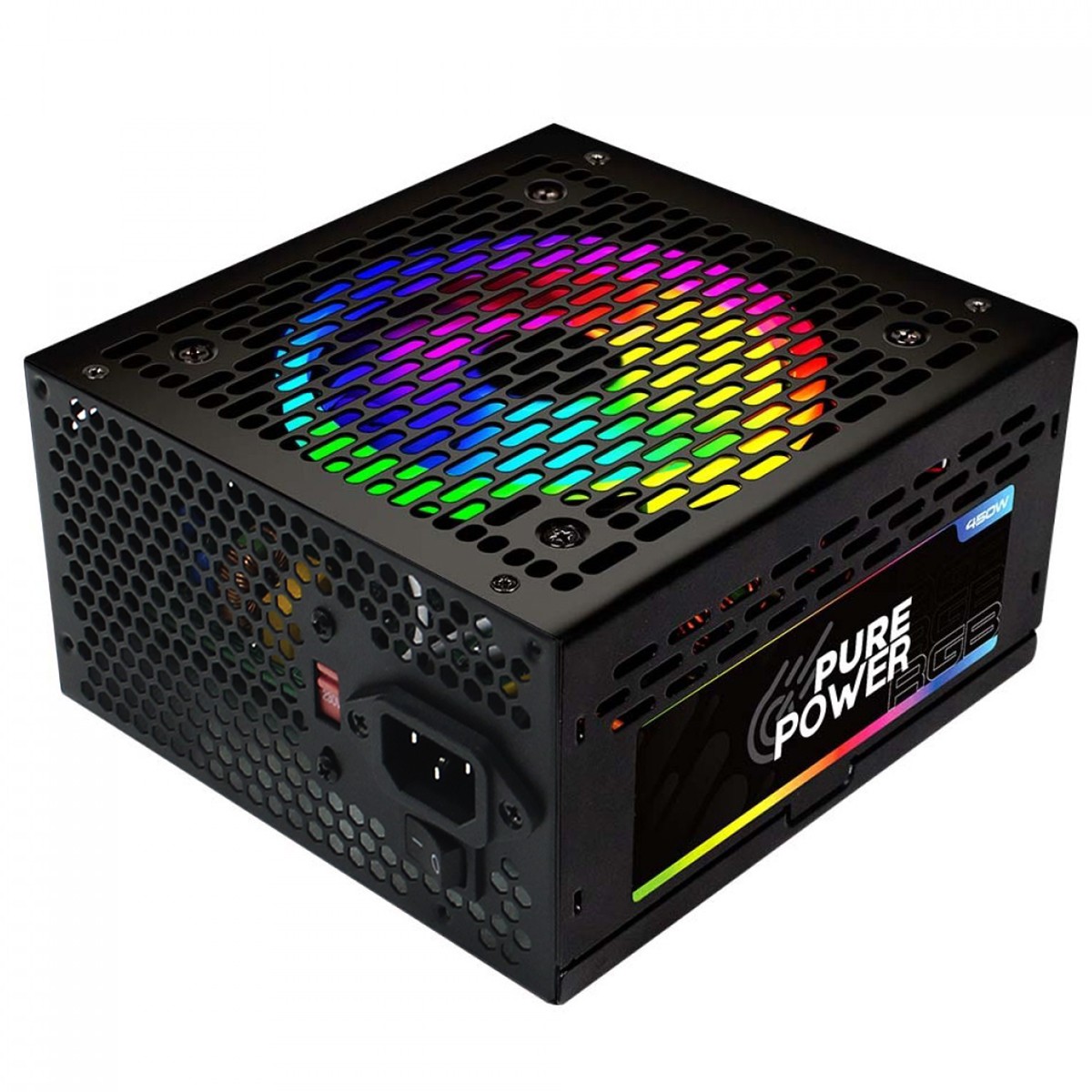 Fonte Pure Power, 450W, RGB, Black, PP-PSU450-RGB