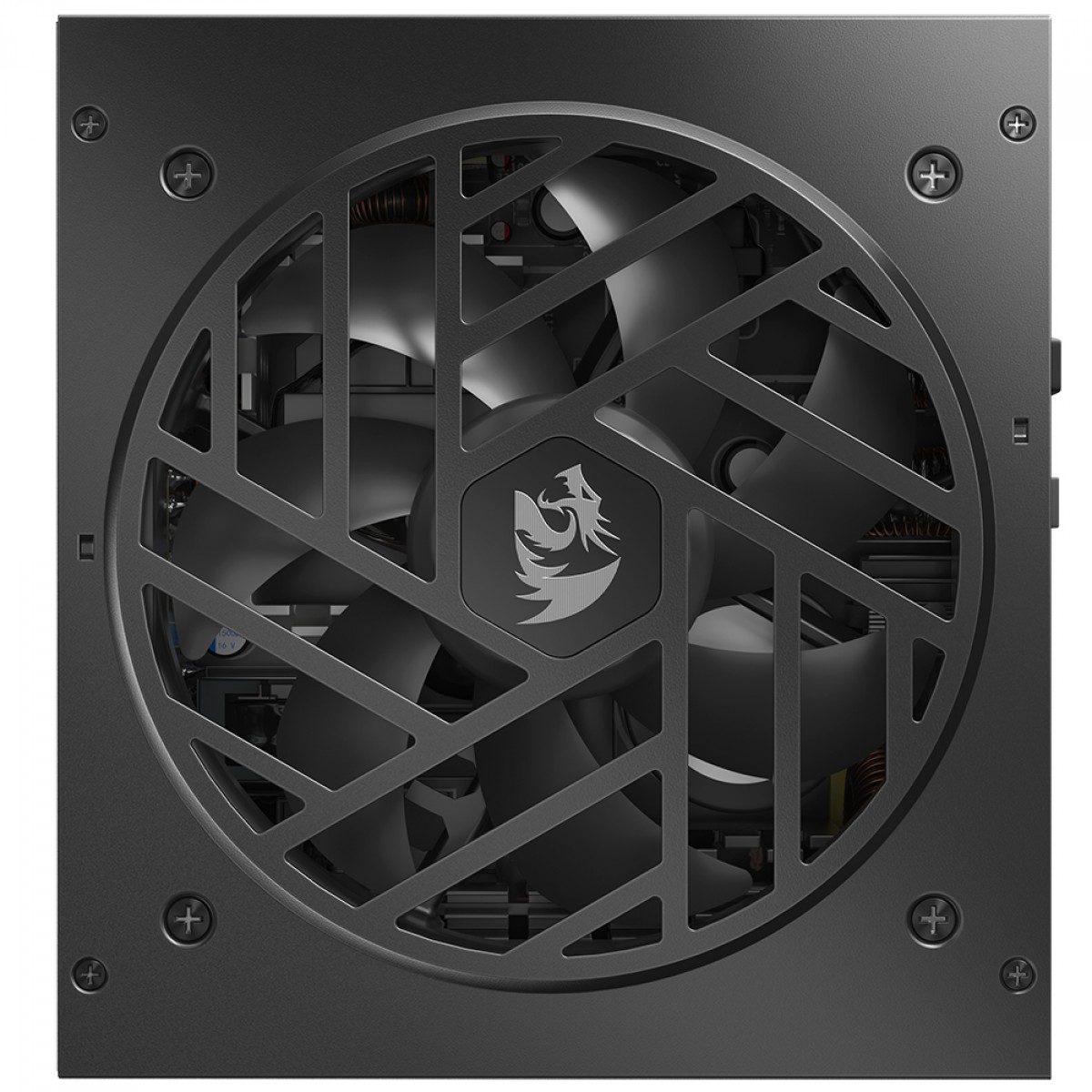 Fonte Redragon Master RGMS 1200W, 80 Plus Gold, PFC Ativo, PCIe 5.1, Full Modular, GC-MS05