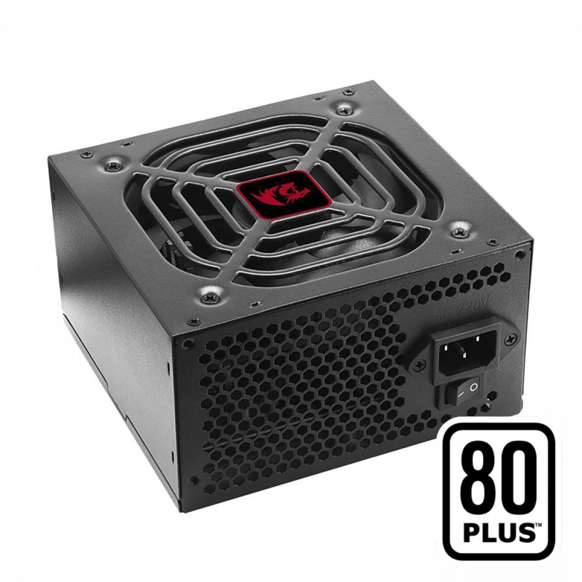 Fonte Redragon RGPS 400W, 80 Plus White, PFC Ativo, GC-PS012