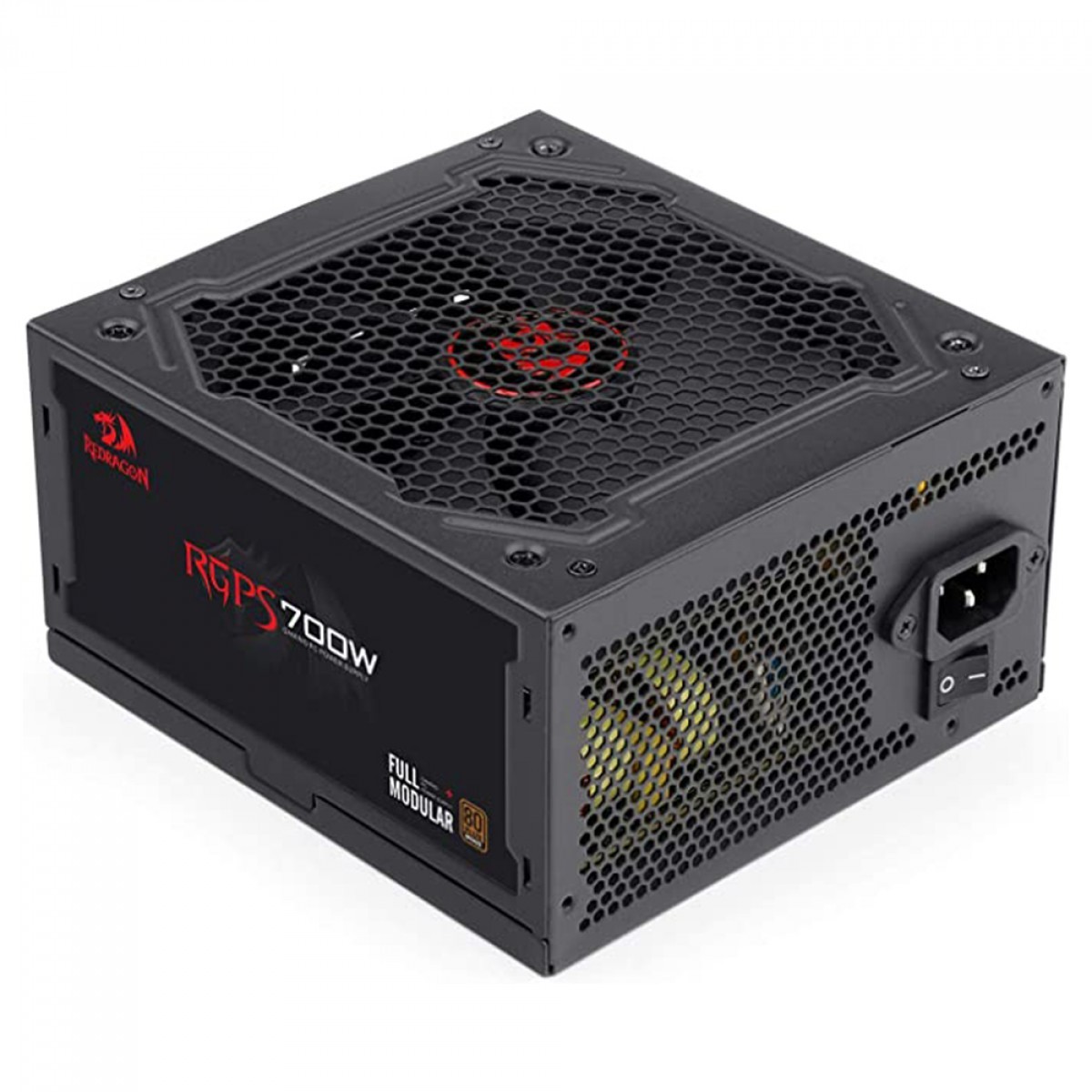 Fonte Redragon RGPS 700W, 80 Plus Bronze, PFC Ativo, Full Modular, Cabo Flat, GC-PS005-1