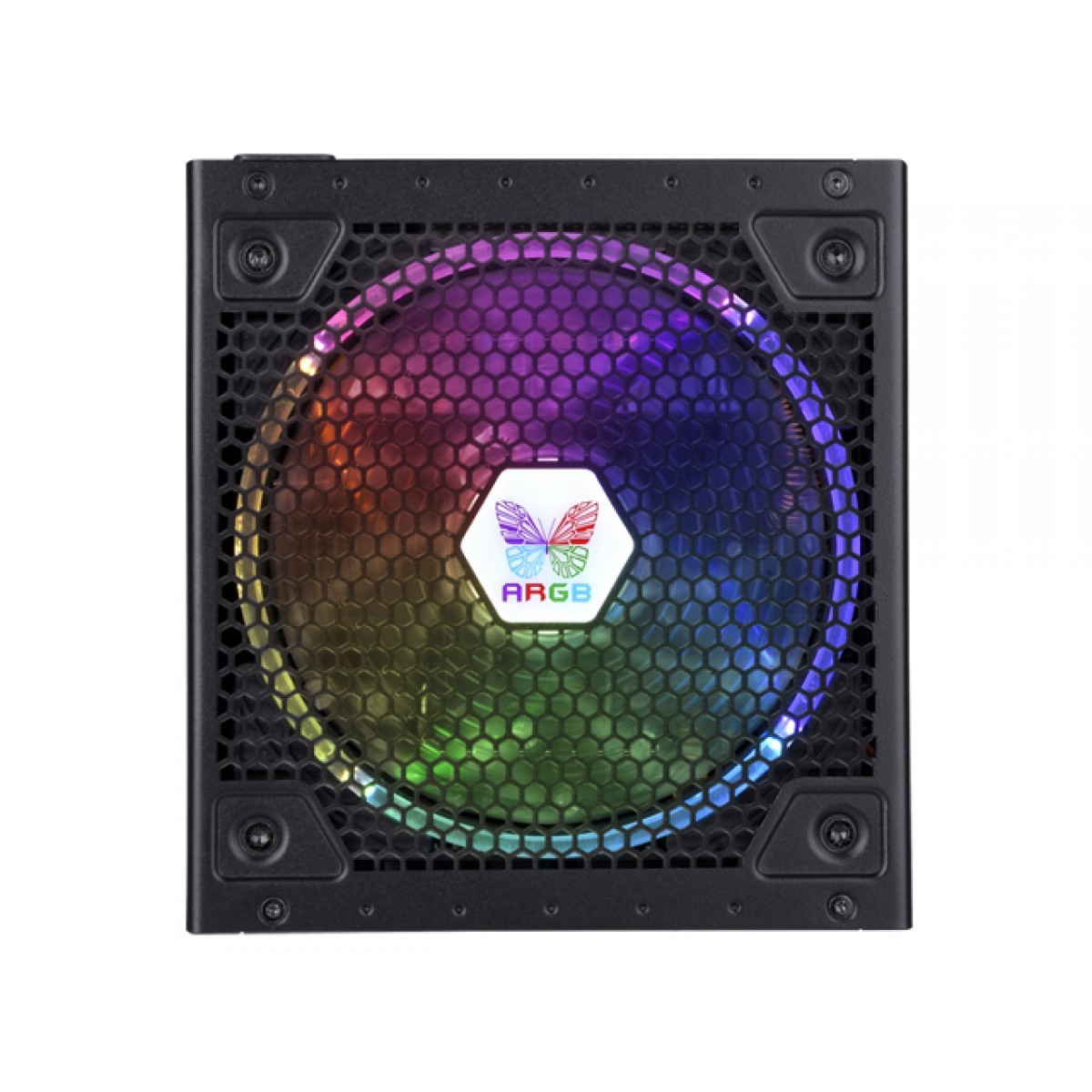 Fonte Super Flower LEADEX III ARGB 650W, 80 Plus Gold, Black, PFC Ativo, Full Modular, SF-650F14RG(BK) Com Cabo de força