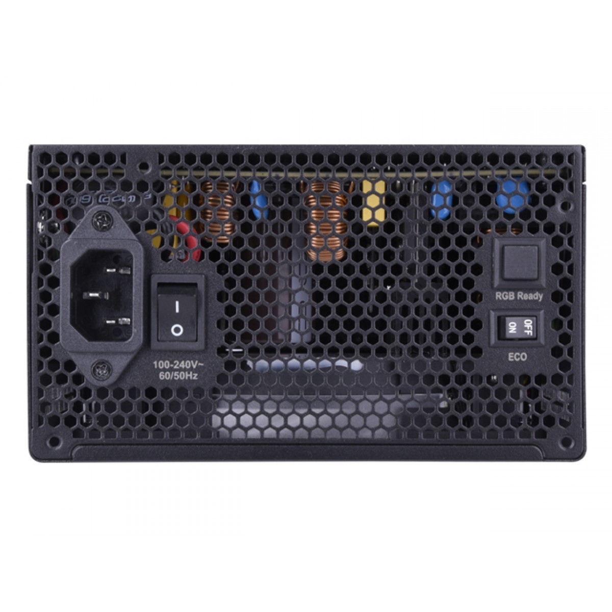 Fonte Super Flower LEADEX III ARGB 650W, 80 Plus Gold, Black, PFC Ativo, Full Modular, SF-650F14RG(BK) Com Cabo de força