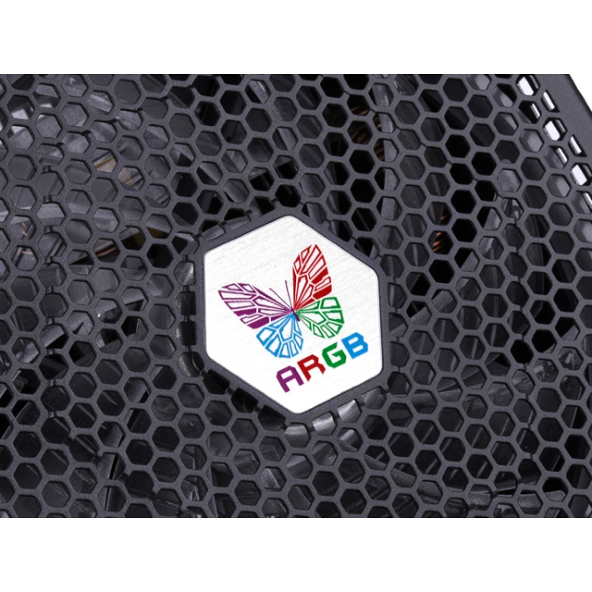 Fonte Super Flower LEADEX III ARGB 650W, 80 Plus Gold, Black, PFC Ativo, Full Modular, SF-650F14RG(BK) Com Cabo de força