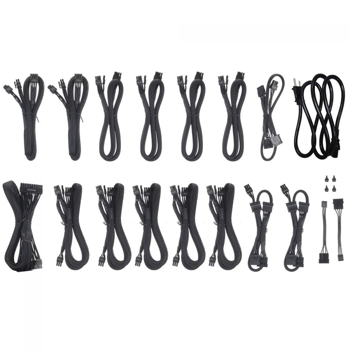 Fonte Super Flower LEADEX Platinum 1600W, 80 Plus Platinum, Full Modular, PFC Ativo, SF-1600F14HP