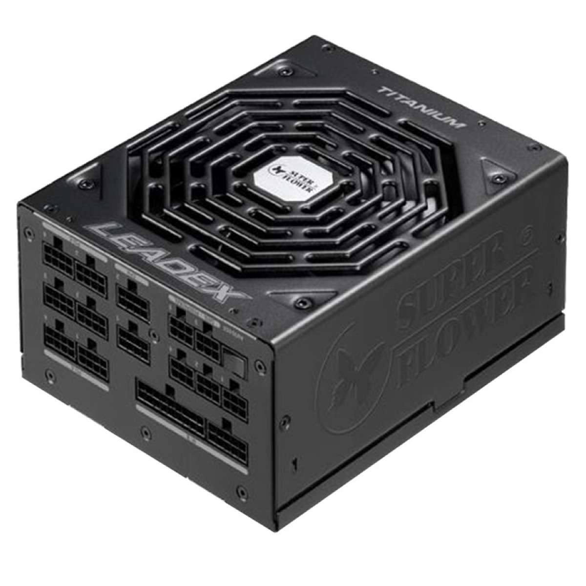 Fonte Super Flower LEADEX Titanium 1000W, 80 Plus Titanium, PFC Ativo, Full Modular, SF-1000F14HT