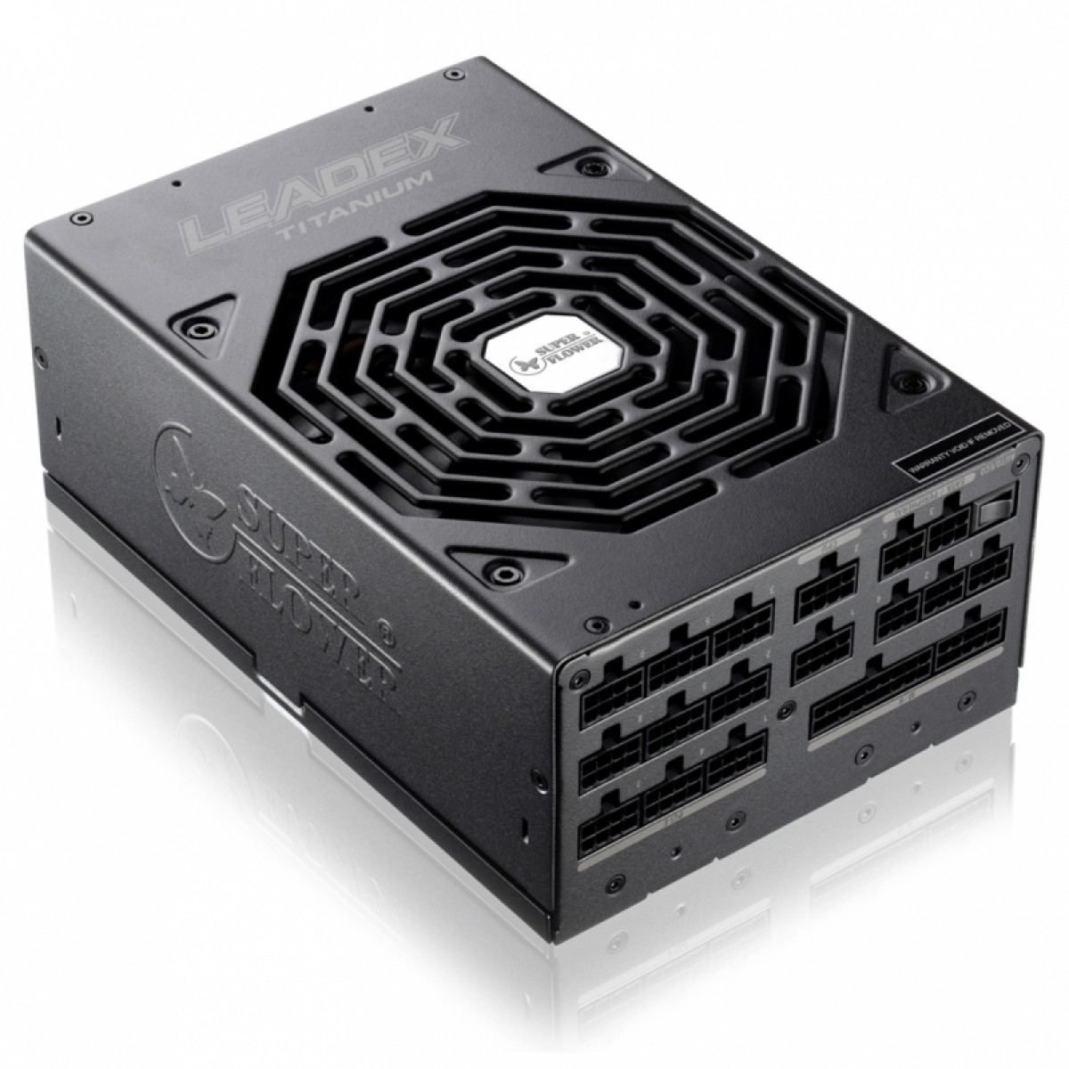 Fonte Super Flower LEADEX Titanium 1600W, 80 Plus Titanium, PFC Ativo, Full Modular, SF-1600F14HT