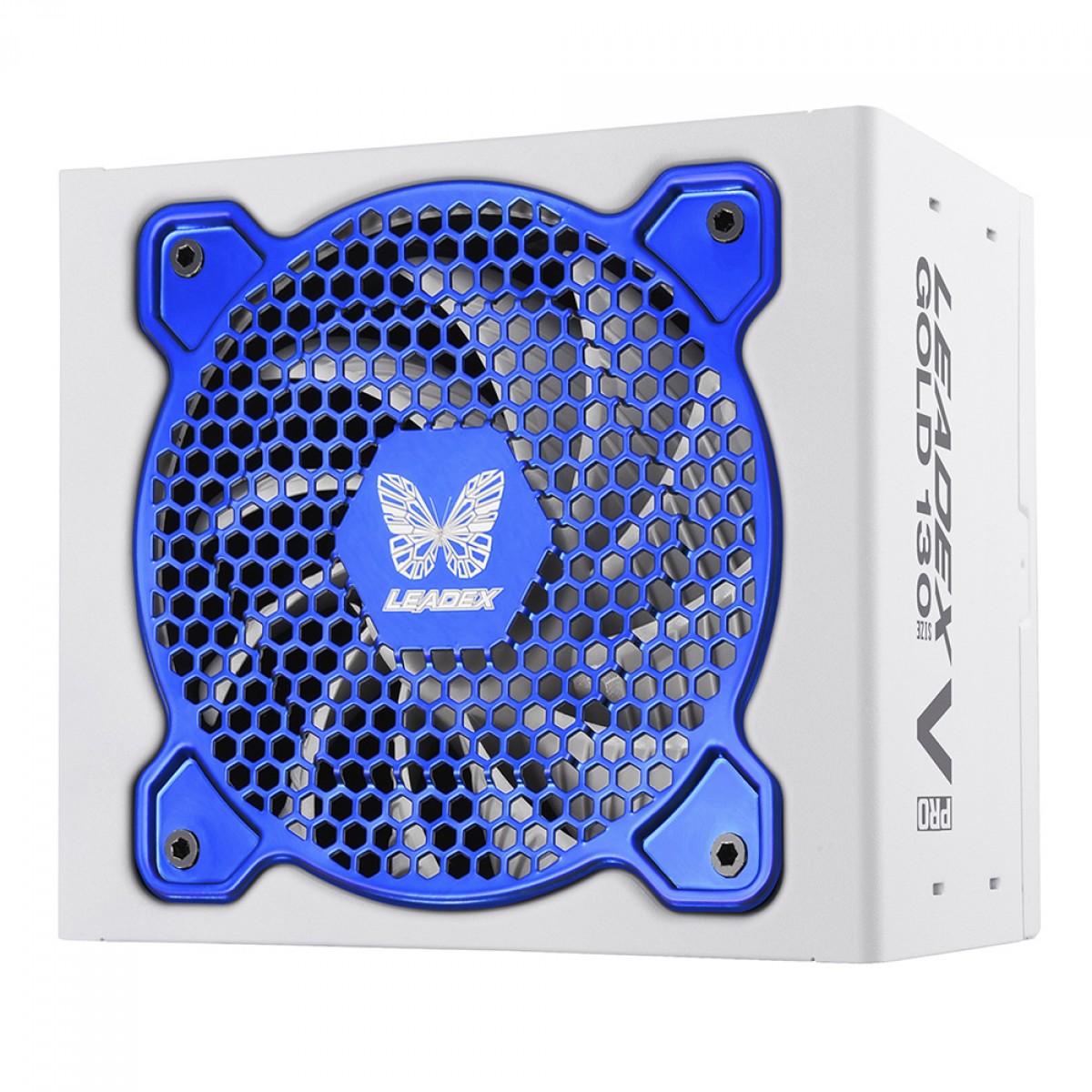 Fonte Super Flower LEADEX V Gold Pro 1000W, 80 Plus Gold, Full Modular, PFC Ativo, White, SF-1000F14TG(WH)