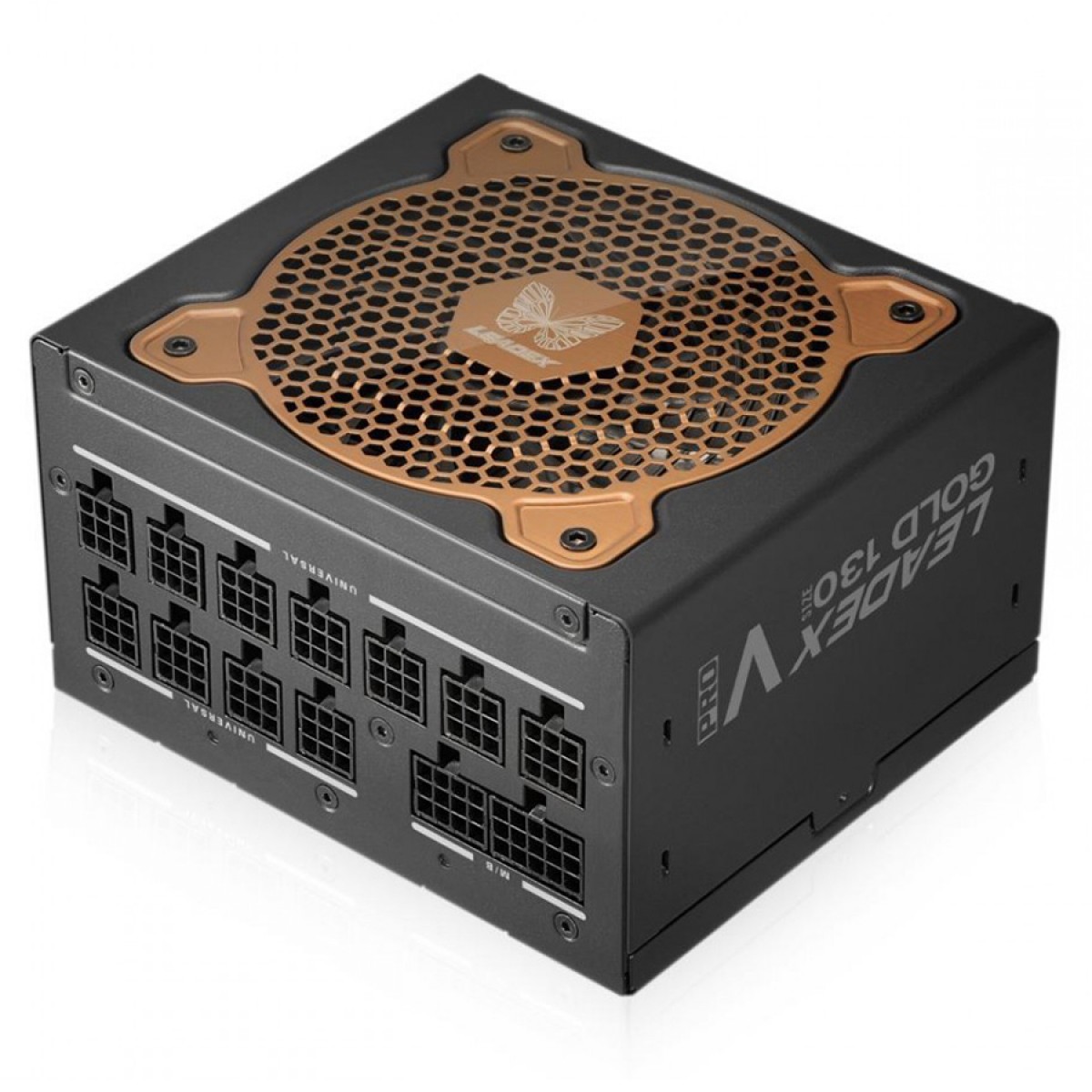 Fonte Super Flower LEADEX V Gold PRO 850W, PFC Ativo, Full Modular, SF-850F14TG V2.0 BK