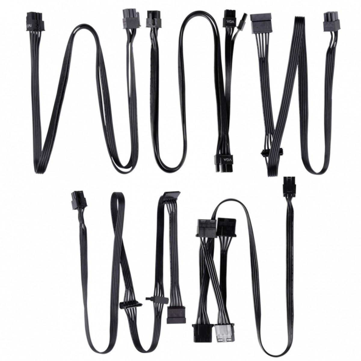 Fonte Super Flower LEGION GX PRO 550W, 80 Plus Gold, PFC Ativo, Semi-Modular, SF-550P14XE