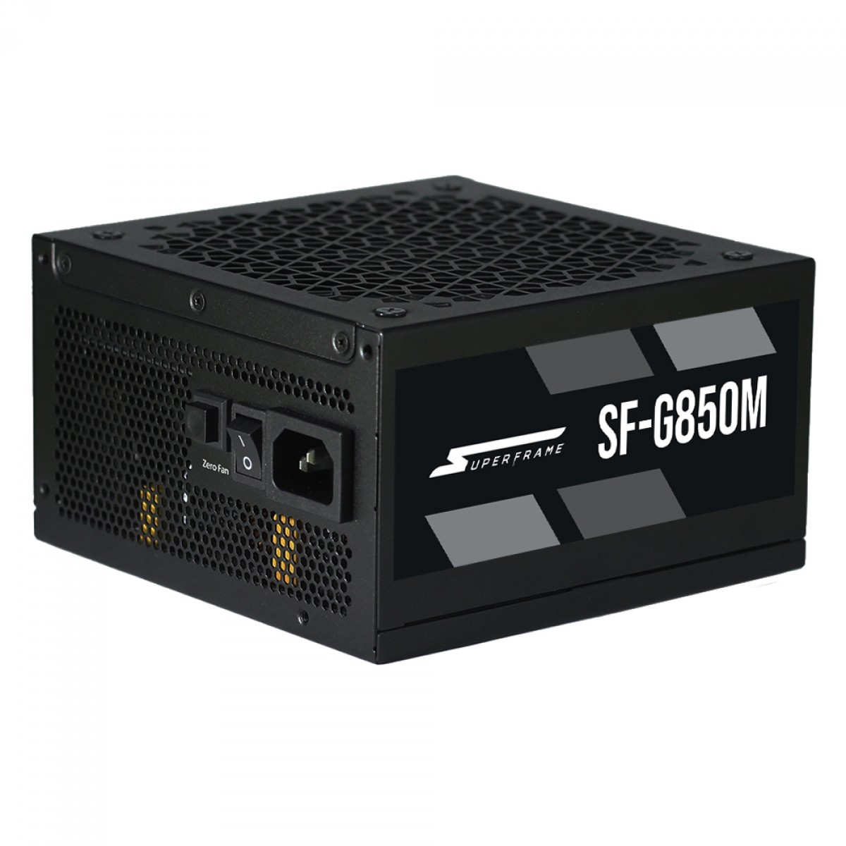 Fonte SuperFrame, 850W, 80 Plus Gold, Full Modular, Com Conector PCIe 5.0, PFC Ativo, SF-G850M