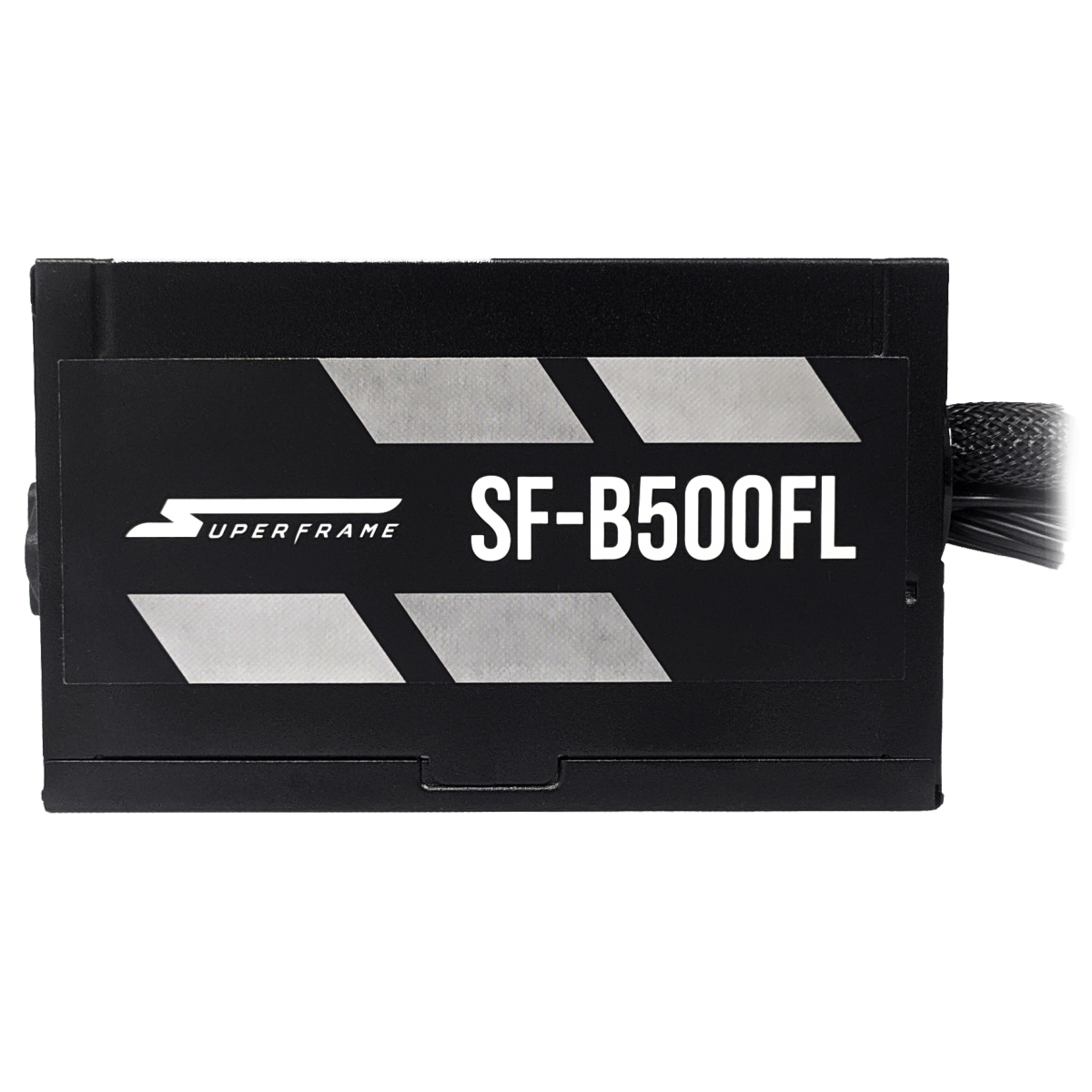 Fonte SuperFrame, 500W, 80 Plus Bronze, PFC Ativo, Cabos Flat, SF-B500FL