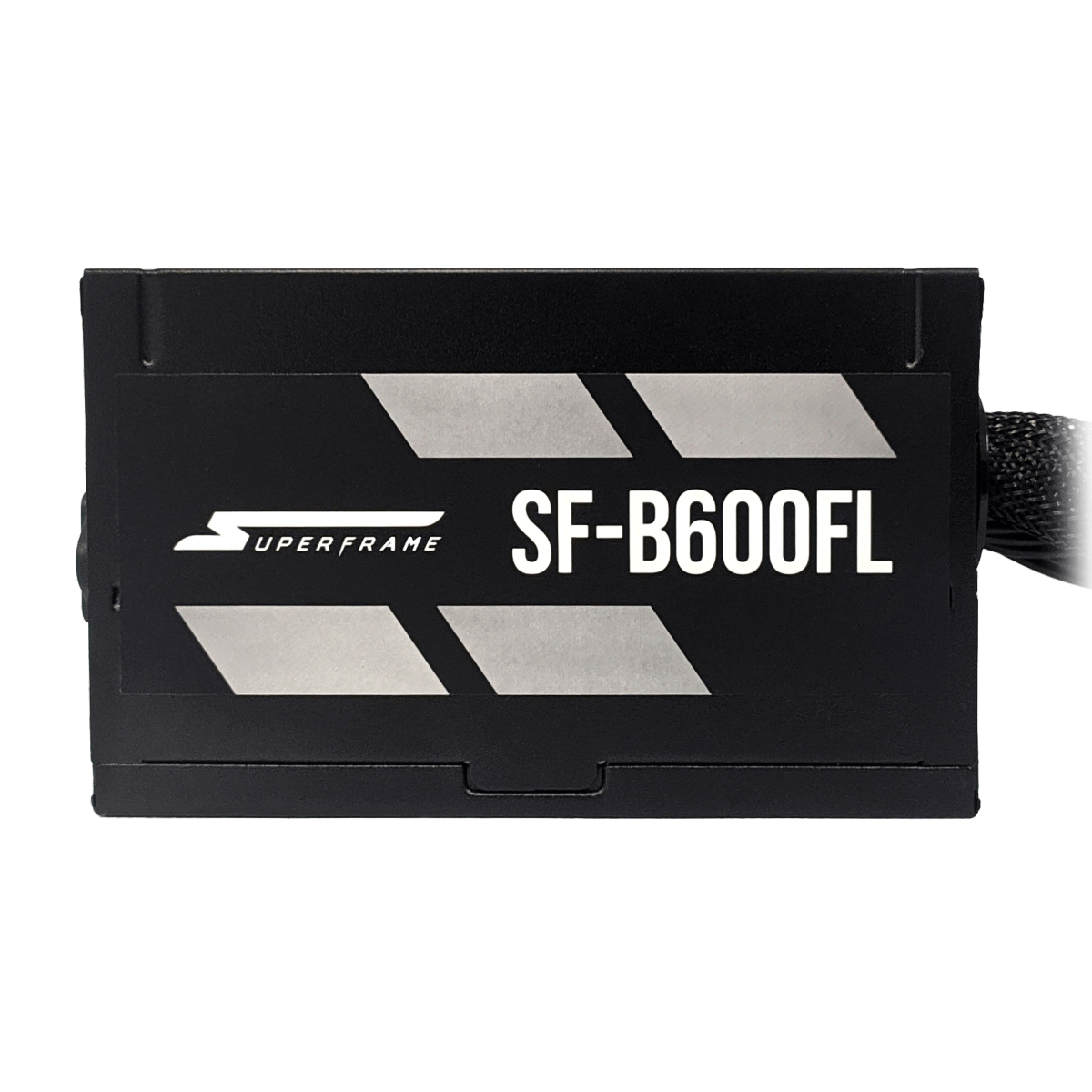 Fonte SuperFrame, 600W, 80 Plus Bronze, PFC Ativo, Cabos Flat, SF-B600FL