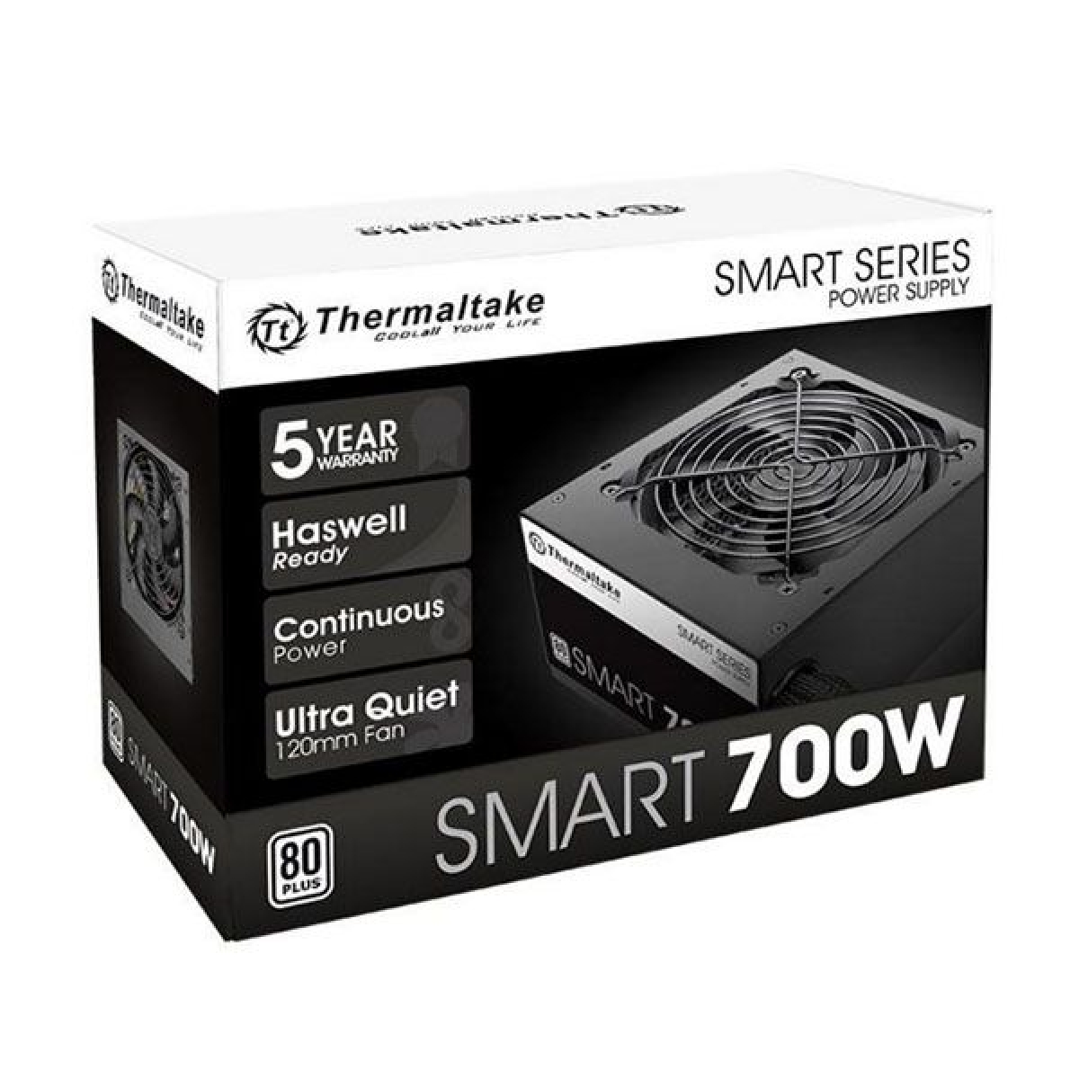 Fonte Thermaltake Smart Series 700W PS-SPD-0700 PFC Ativo Cabos Flat