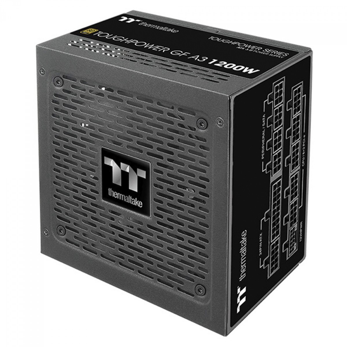 Fonte Thermaltake Toughpower GF A3, 1200W, 80 Plus Gold, PFC Ativo, Full Modular, PS-TPD-1200FNFAGB-H