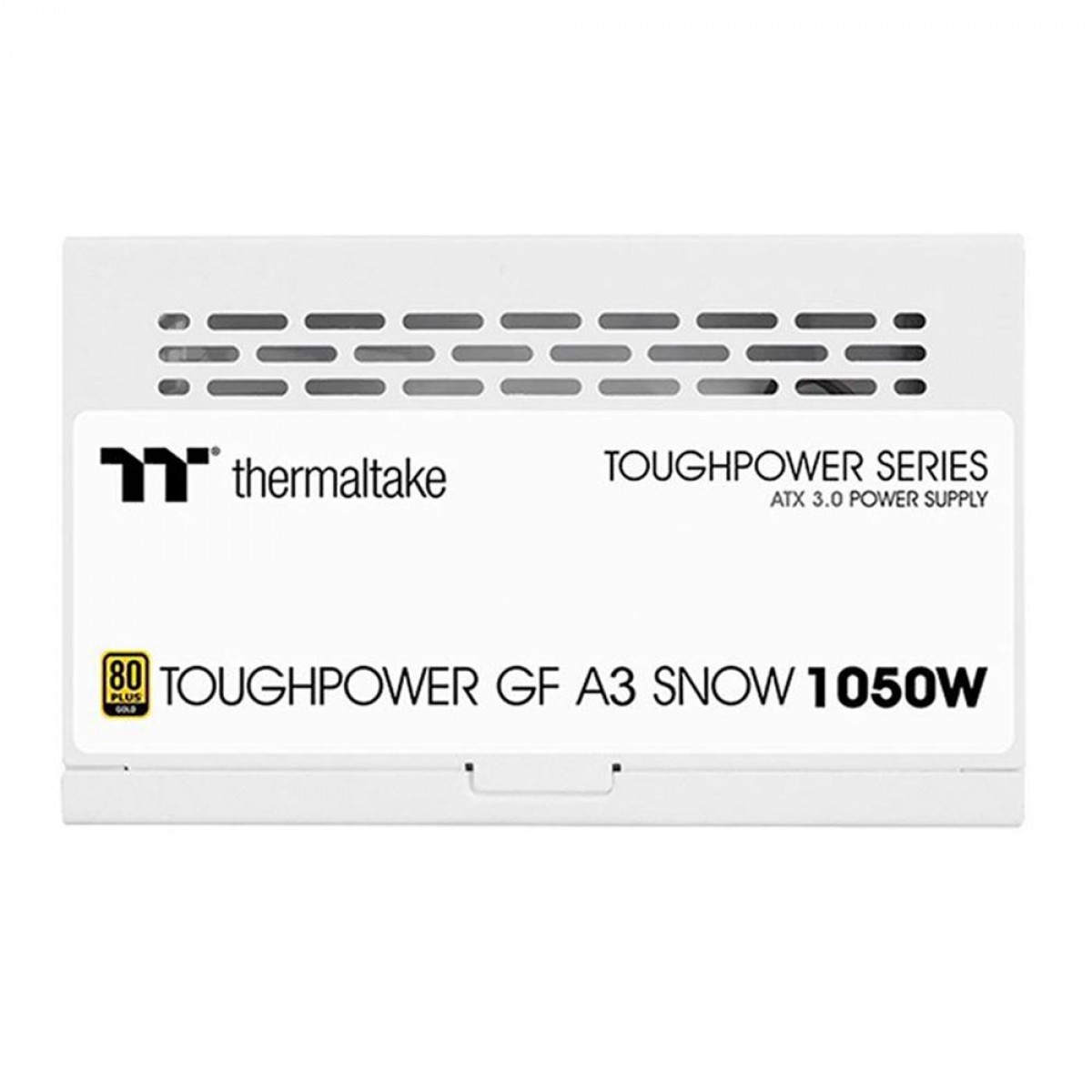 Fonte Thermaltake Toughpower GF A3 Snow, 1050W, 80 Plus Gold, PFC Ativo, Full Modular, Branco, PS-TPD-1050FNFAGB-N