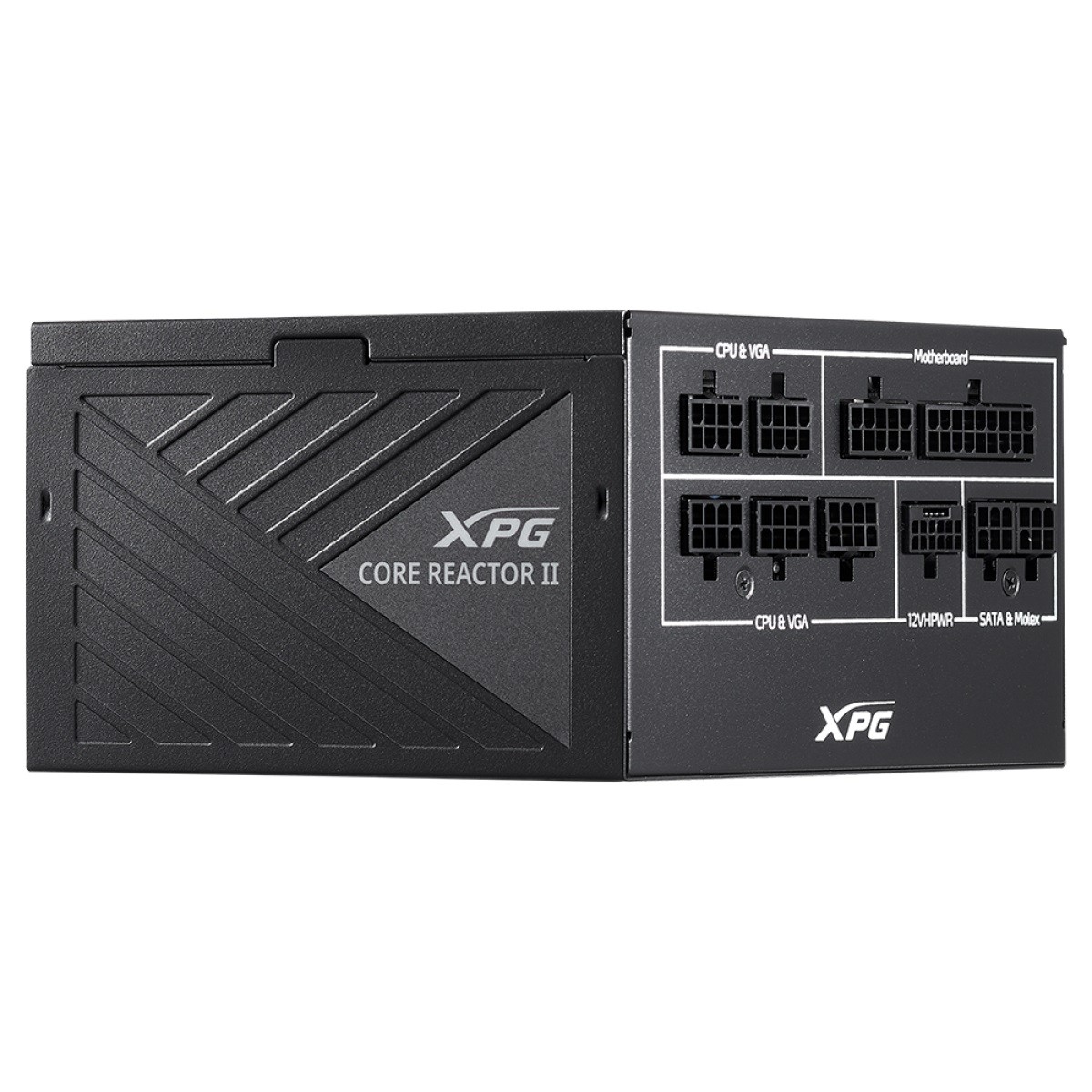 Fonte XPG CORE REACTOR II, 1000W, 80 Plus Gold, ATX 3.0, Full Modular, PFC Ativo, COREREACTORII1000G-BKCBR