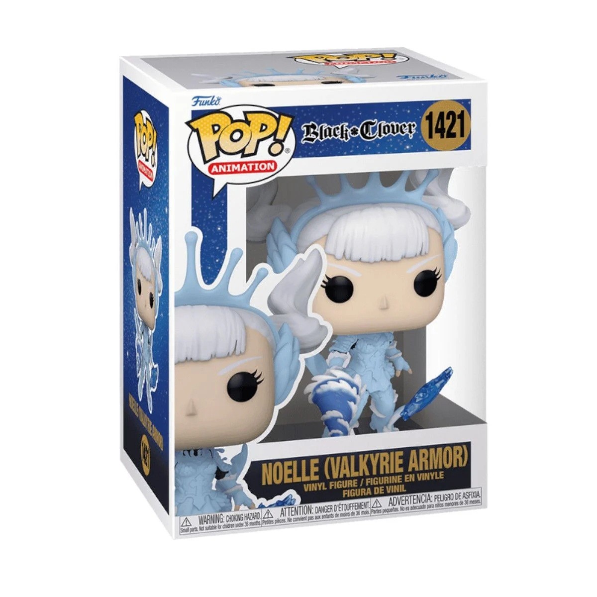 Funko POP! Black Clover! Noelle Com Armadura de Valquíria, N 1421