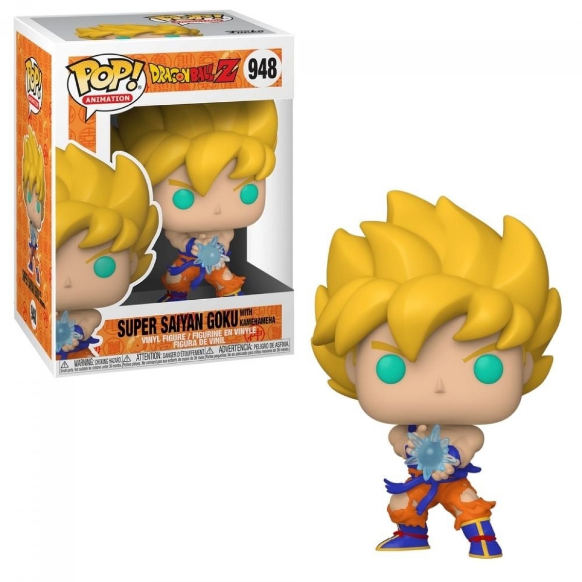 Funko POP! Dragon Ball Z! Goku Super Saiyan com Kamehameha, N 948