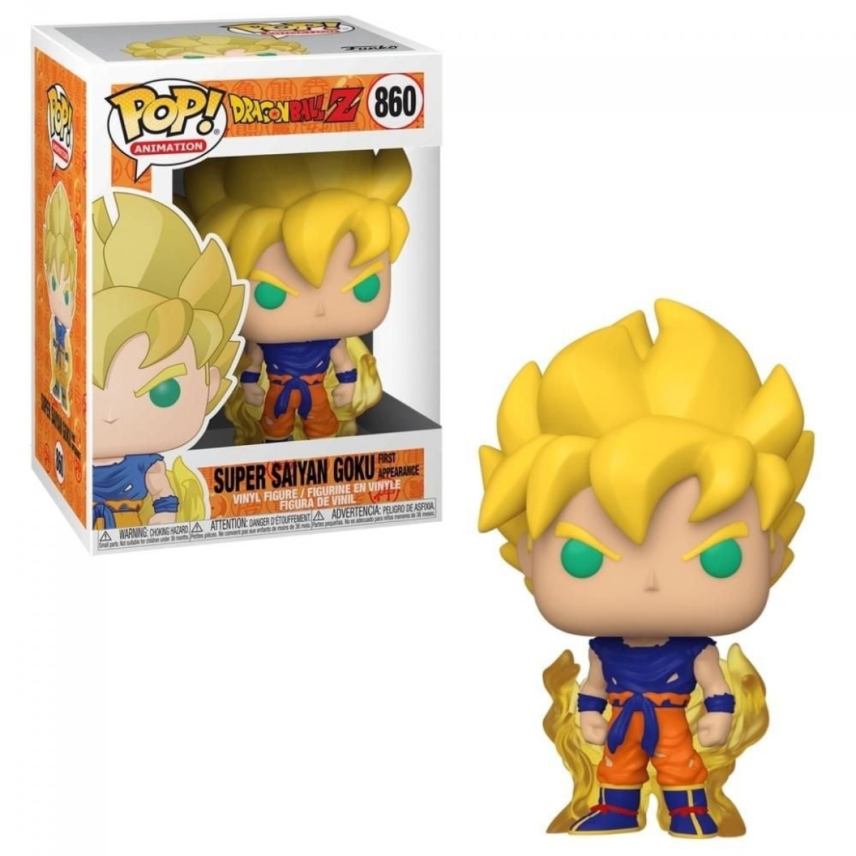 Funko POP! Dragon Ball Z! Super Saiyan Goku, N 860