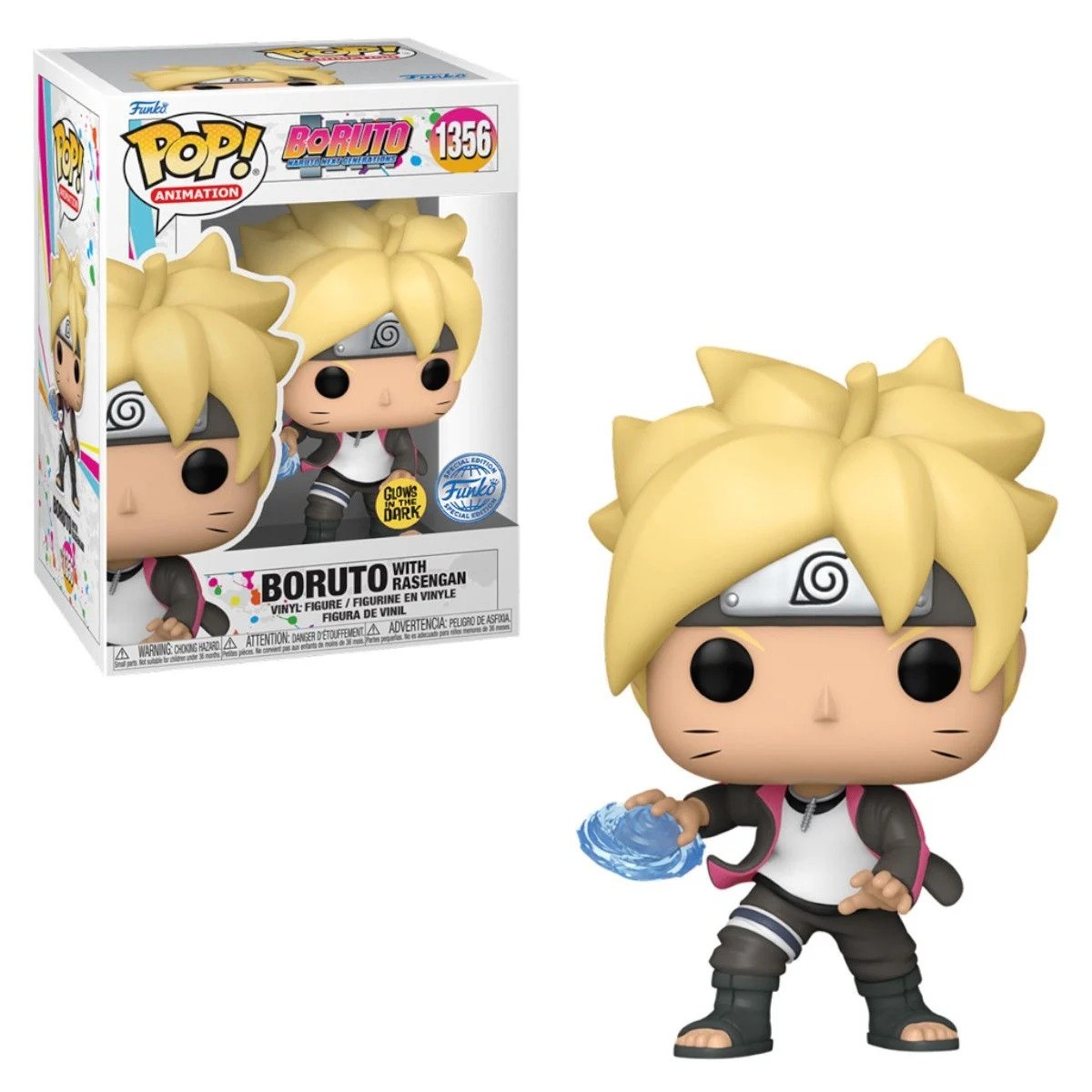 Funko POP! Naruto Next Generations! Boruto com Rasengan, N 1356