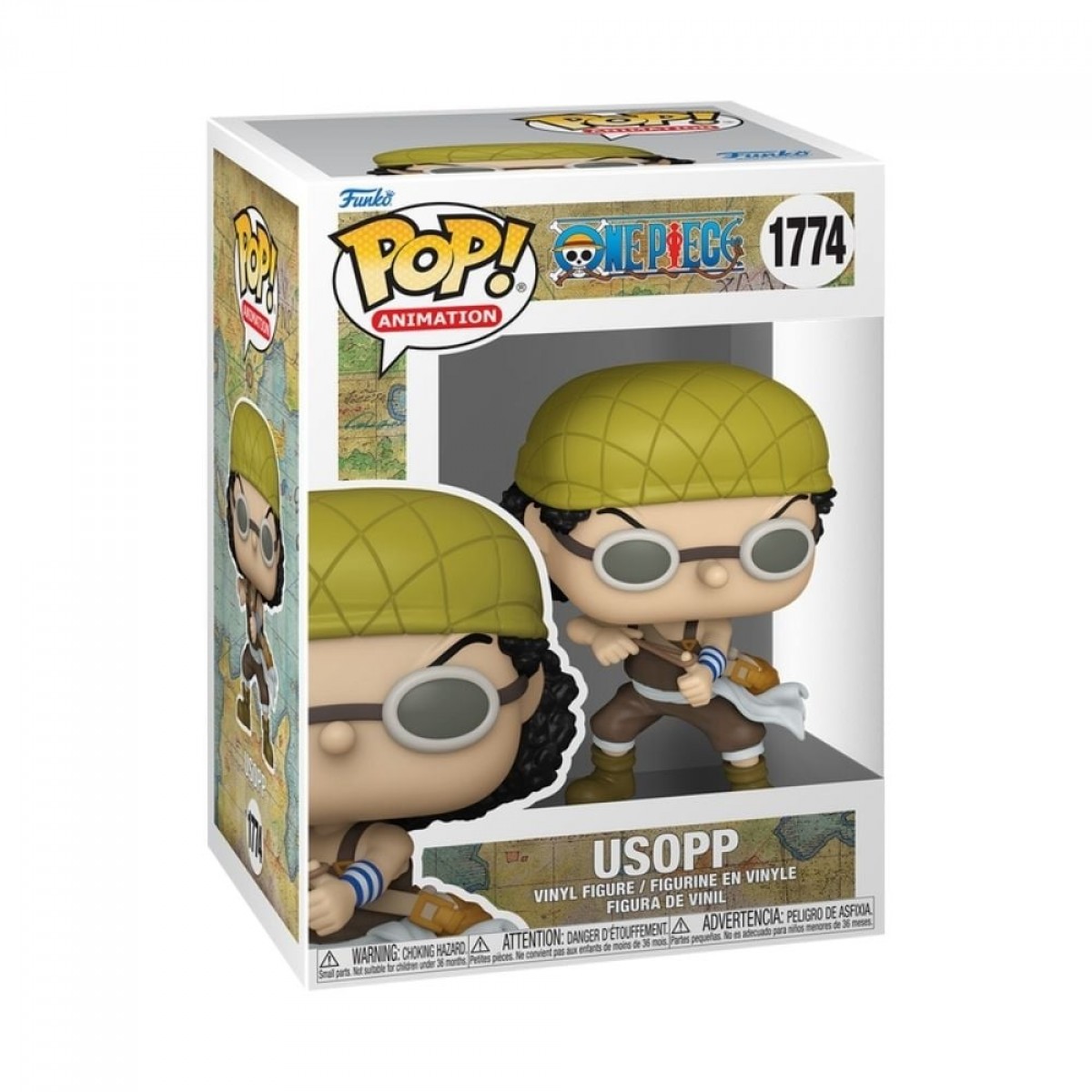 Funko POP! One Piece! Usopp Com Estilingue, N 1774