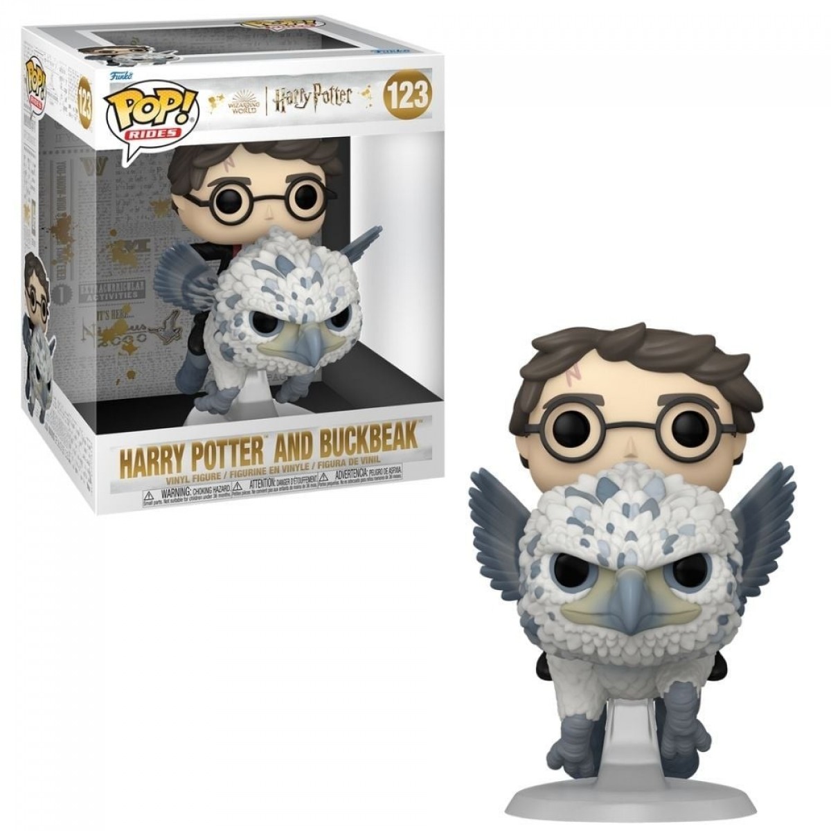 Funko POP! Rides Deluxe Harry Potter! Harry & Bicuço, N 123