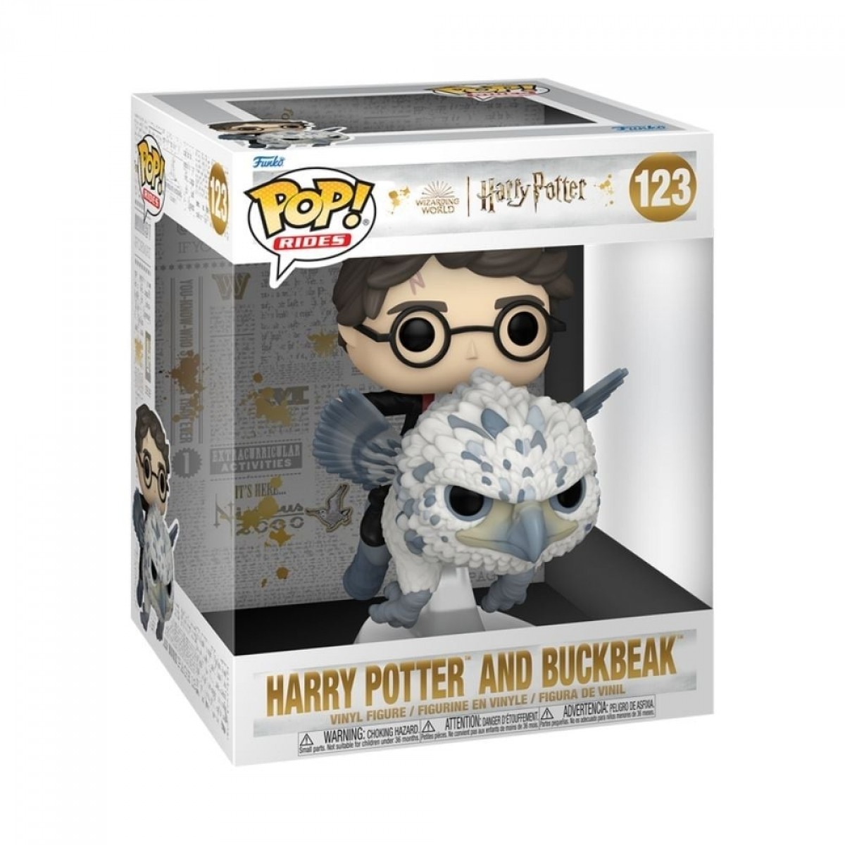 Funko POP! Rides Deluxe Harry Potter! Harry & Bicuço, N 123