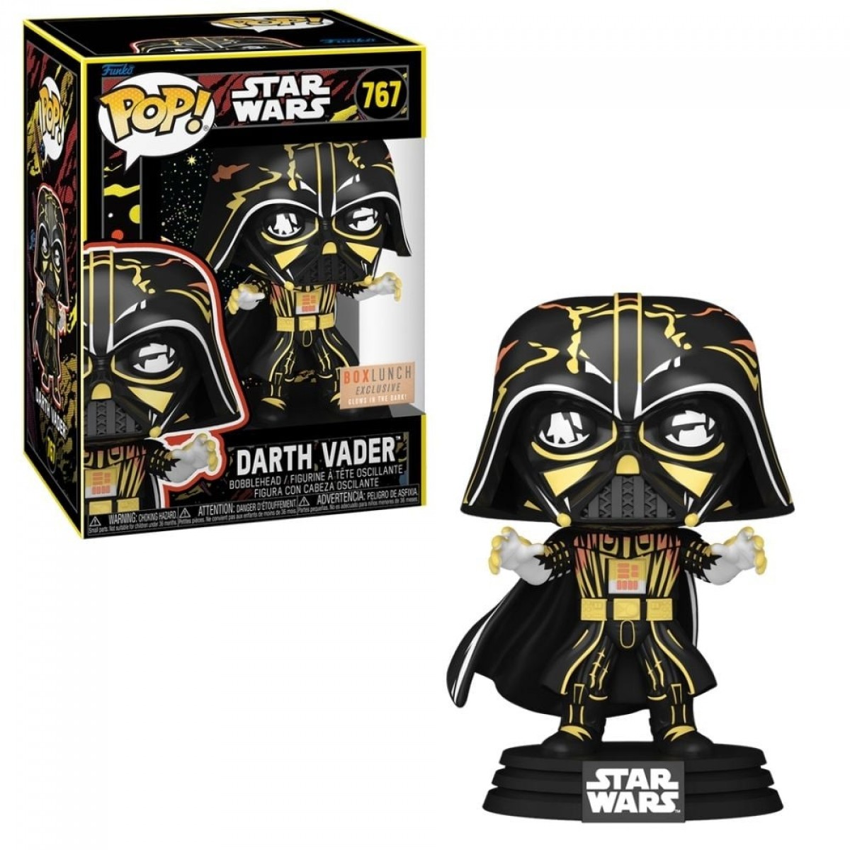 Funko POP! Star Wars! Darth Vader Retro (Glow), N 767