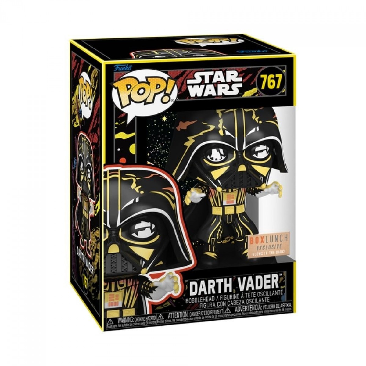 Funko POP! Star Wars! Darth Vader Retro (Glow), N 767