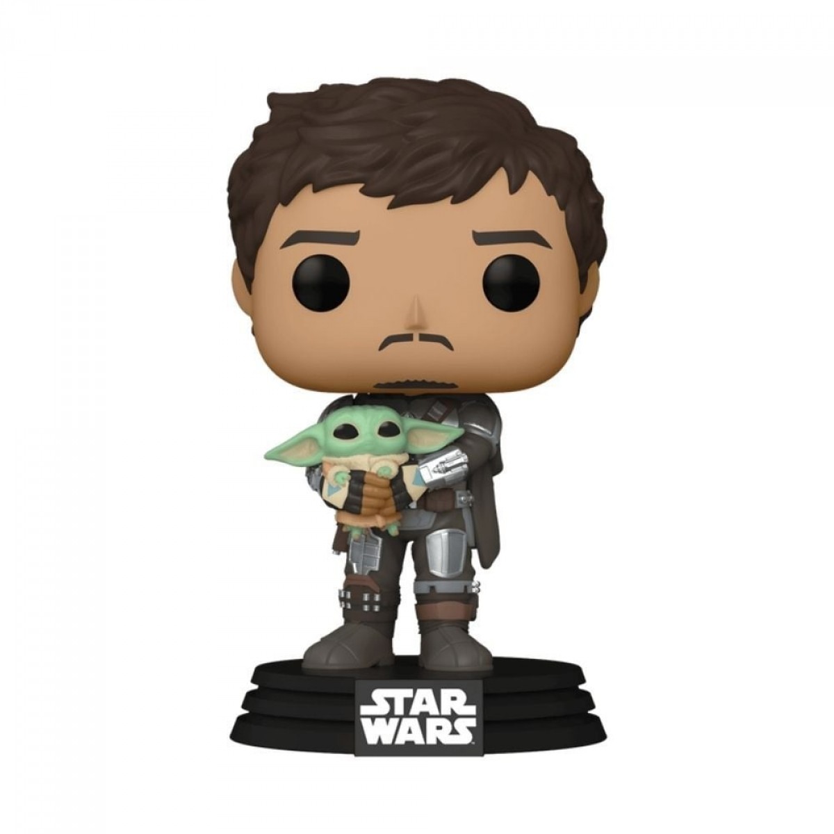 Funko POP! Star Wars! Mandalorian - Mando Com Grogu, N 461