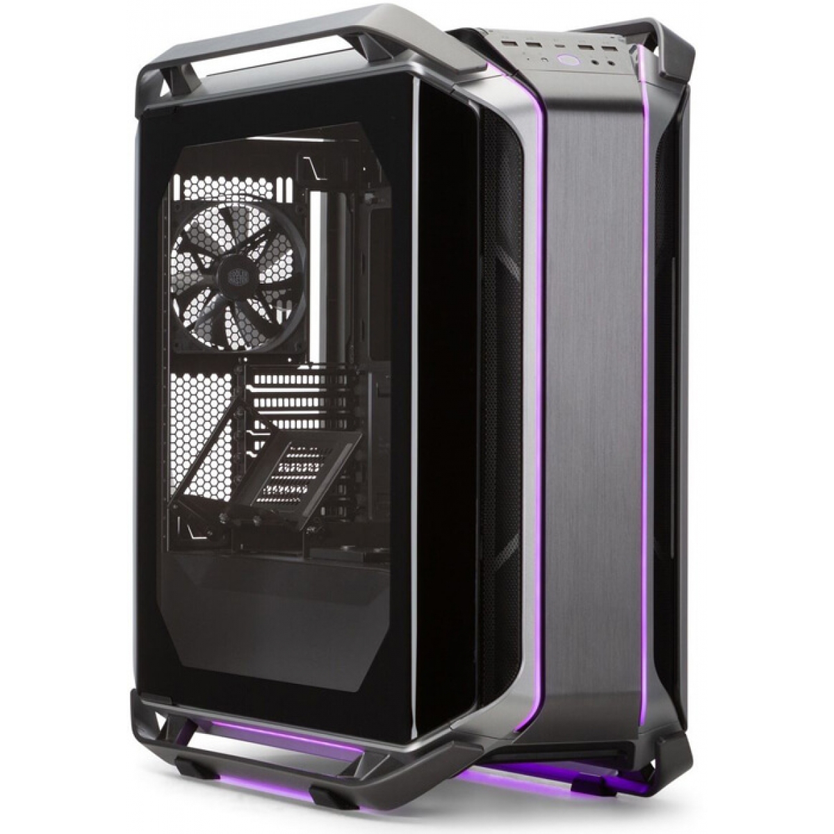 Gabinete Gamer Cooler Master, Cosmos C700M RGB, Full Tower, Vidro Temperado, Black, Sem Fonte, Com 4 Fans, MCC-C700M-MG5N-S00