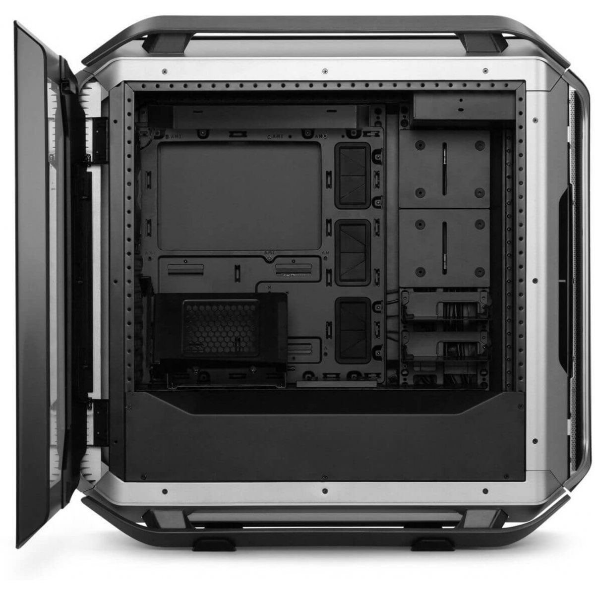 Gabinete Gamer Cooler Master, Cosmos C700M RGB, Full Tower, Vidro Temperado, Black, Sem Fonte, Com 4 Fans, MCC-C700M-MG5N-S00