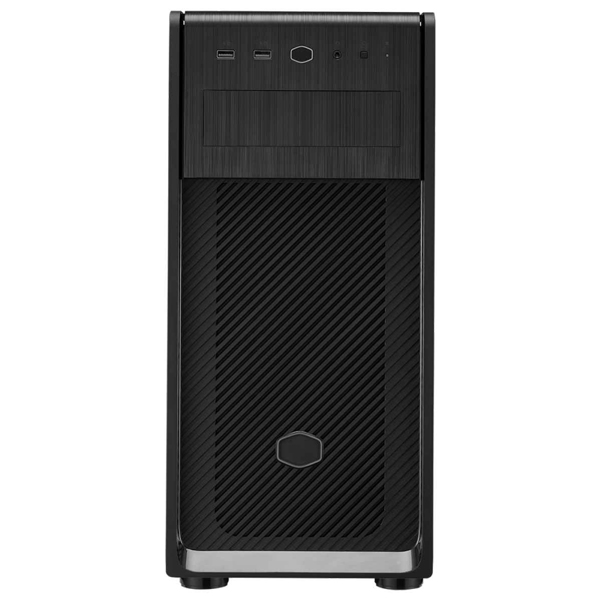 Gabinete Cooler Master Elite 500, Mid Tower, Black, ATX, Sem Fonte, Com 1 Fan, Com ODD, E500-KN5N-S00