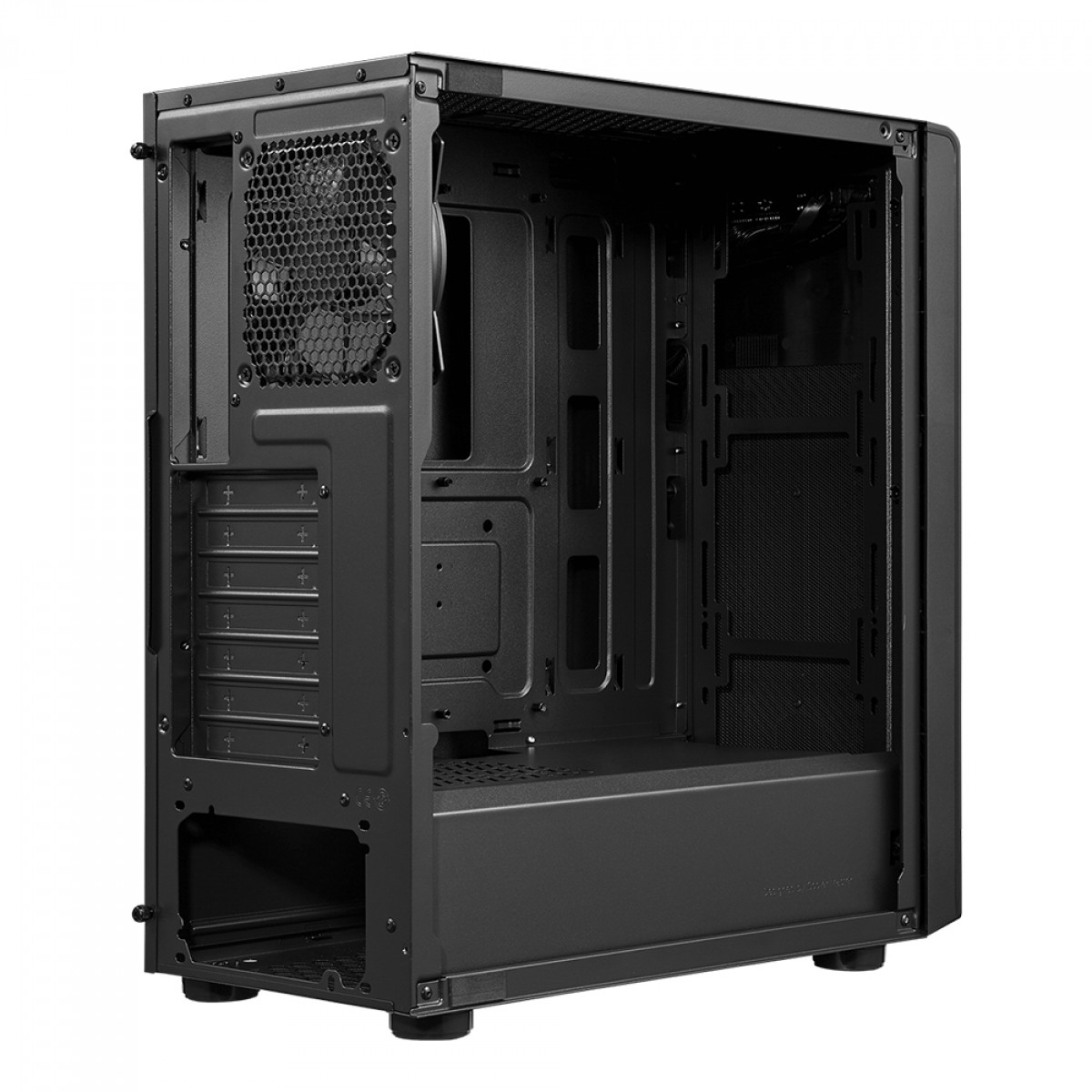 Gabinete Cooler Master Elite 500, Mid Tower, Black, ATX, Sem Fonte, Com 1 Fan, E500-KNNN-S00