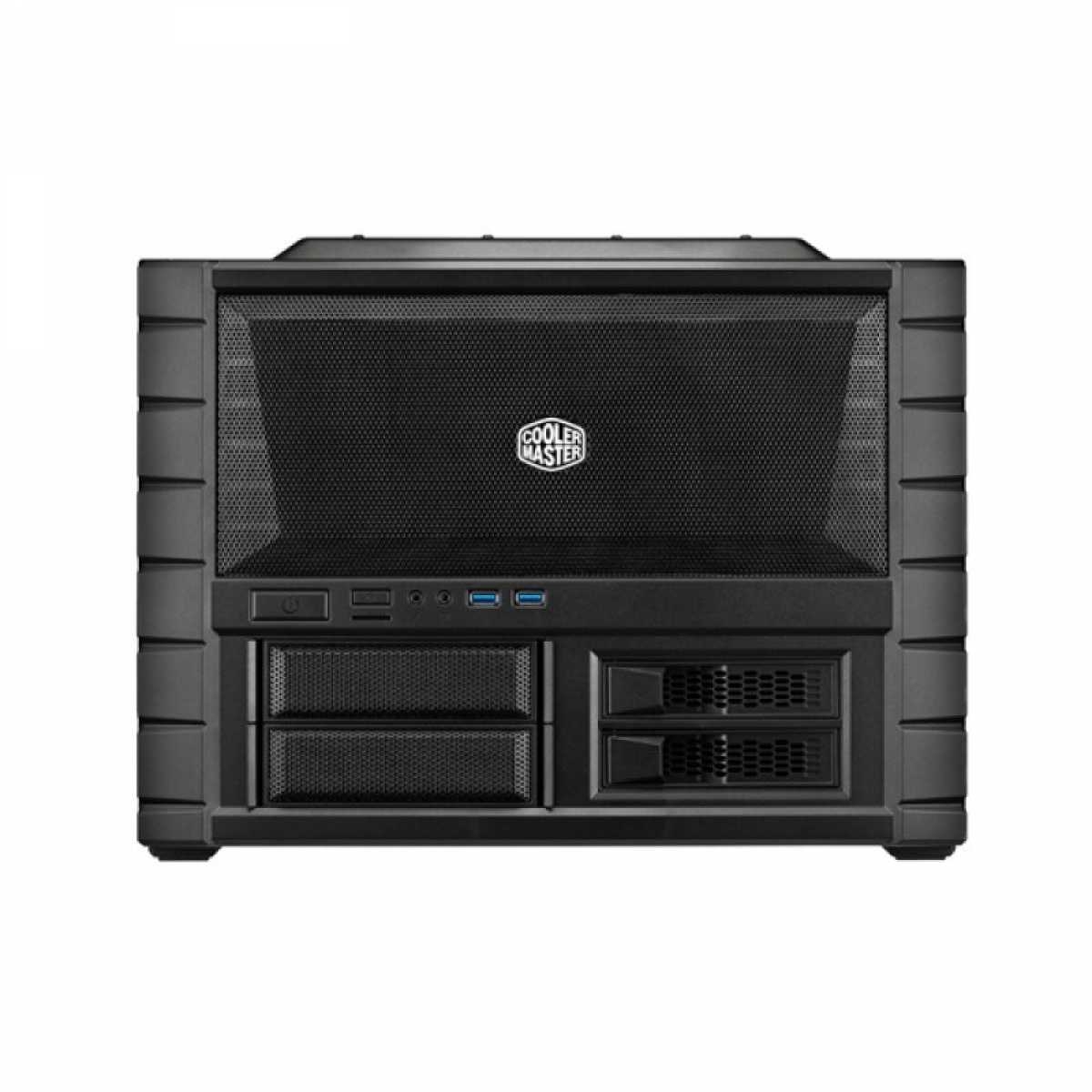 Gabinete Cooler Master HAF XB EVO RC-902XB-KKN2 Preto Sem Fonte, Com 2 Fans