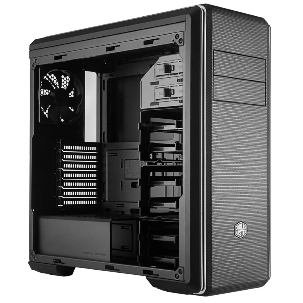 Gabinete Cooler Master MasterBox CM694 TG, Mid Tower, Vidro Temperado, Black, Sem Fonte, Sem Fan, MCB-CM694-KG5N-S00