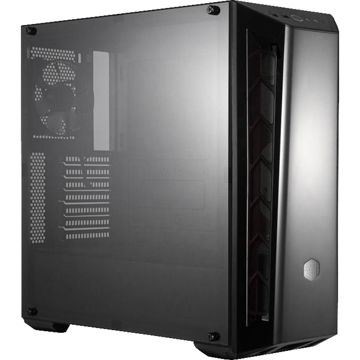 Gabinete Gamer Cooler Master Masterbox MB520, Mid Tower, Black, Sem Fonte, Com 1 Fan, MCB-B520-KANN-S01