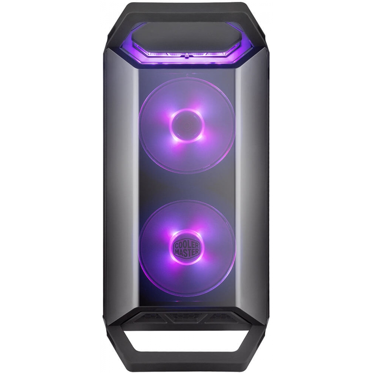 Gabinete Gamer Cooler Master Masterbox Q300P, Mini Tower, Lateral em Acrílico, Black, Sem Fonte, Com 3 Fans, MCB-Q300P-KANN-S02