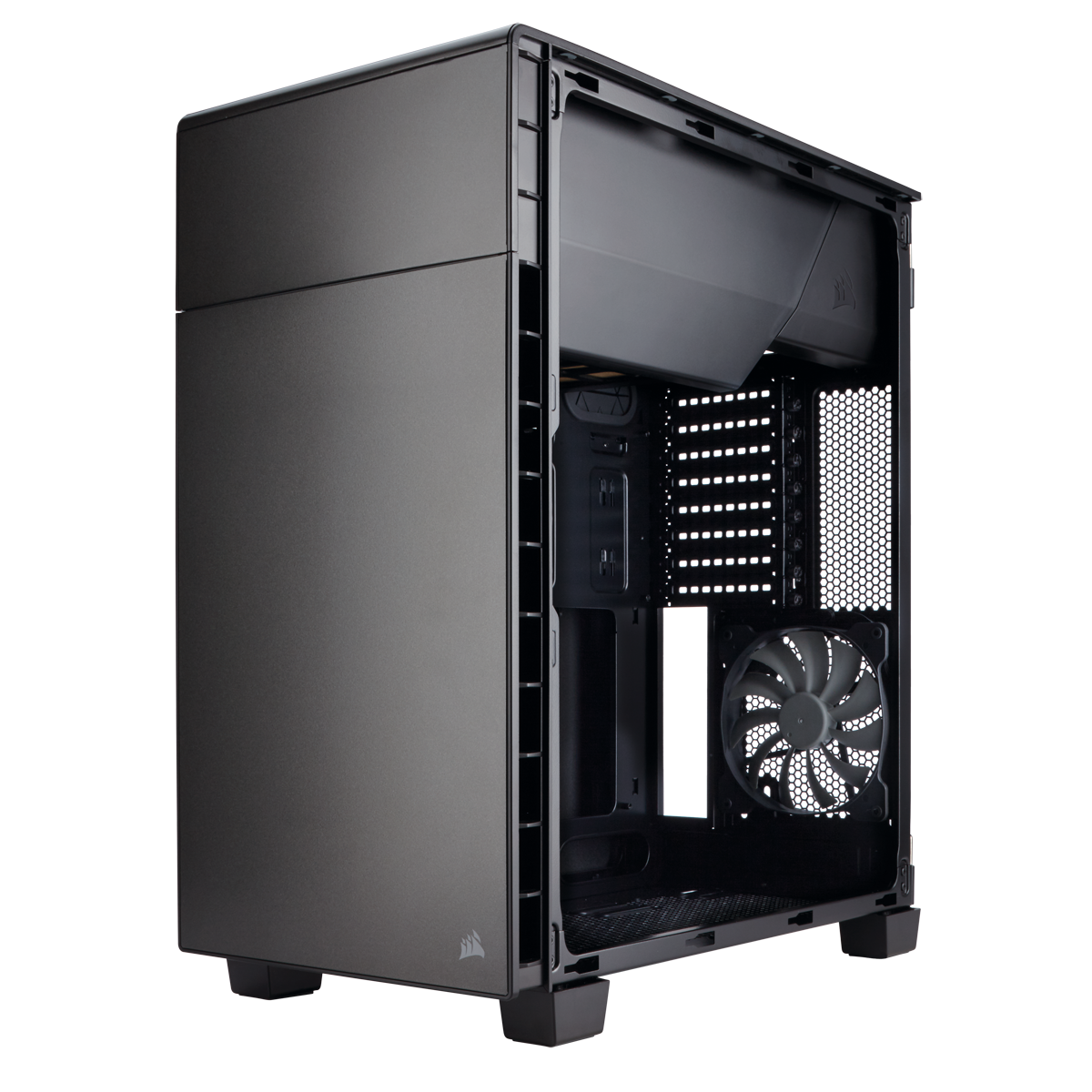 Gabinete Gamer Corsair Carbide Clear 600C Inverse, Full Tower, Com 3 Fans, Lateral em Acrílico, Sem Fonte, CC-9011079-WW