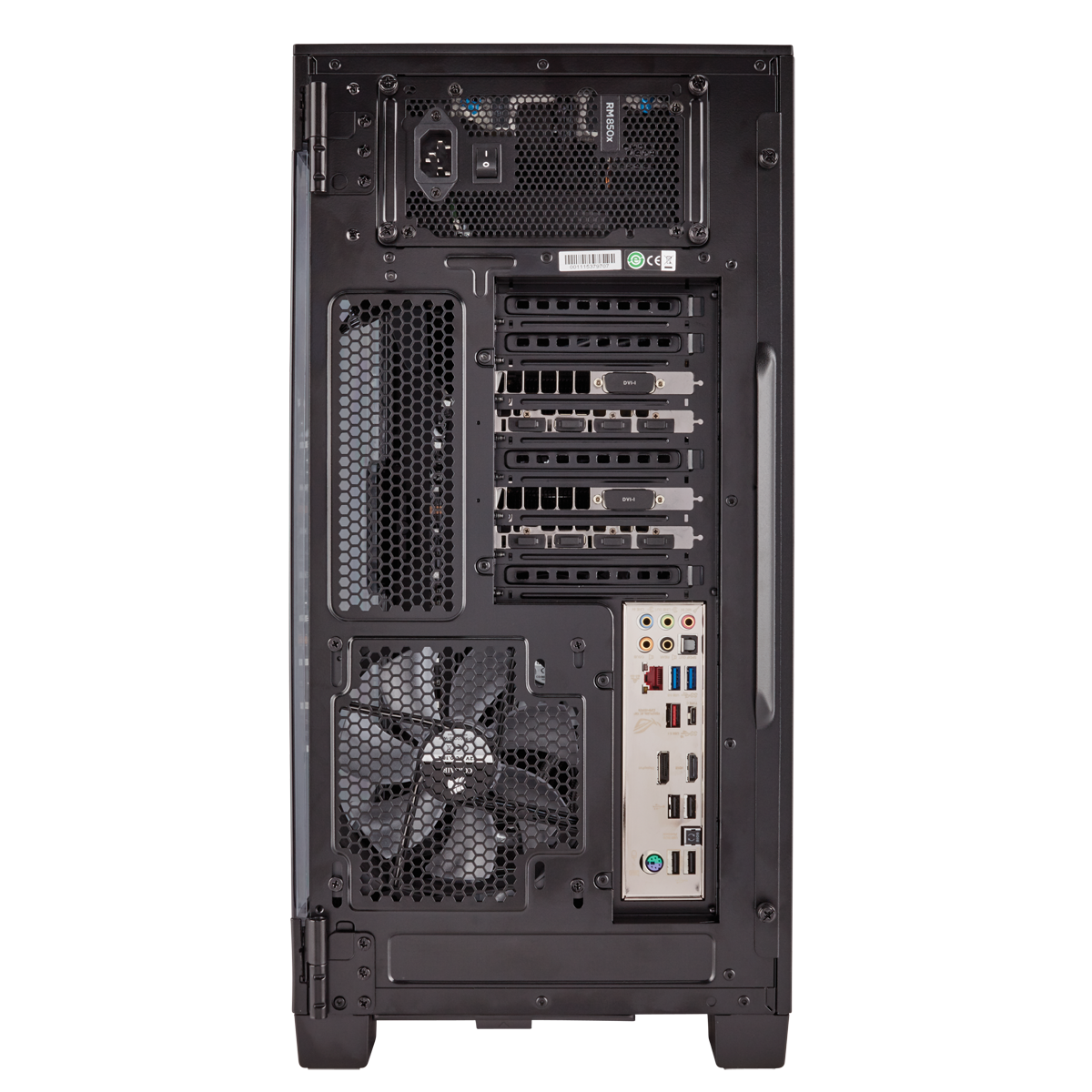 Gabinete Gamer Corsair Carbide Clear 600C Inverse, Full Tower, Com 3 Fans, Lateral em Acrílico, Sem Fonte, CC-9011079-WW