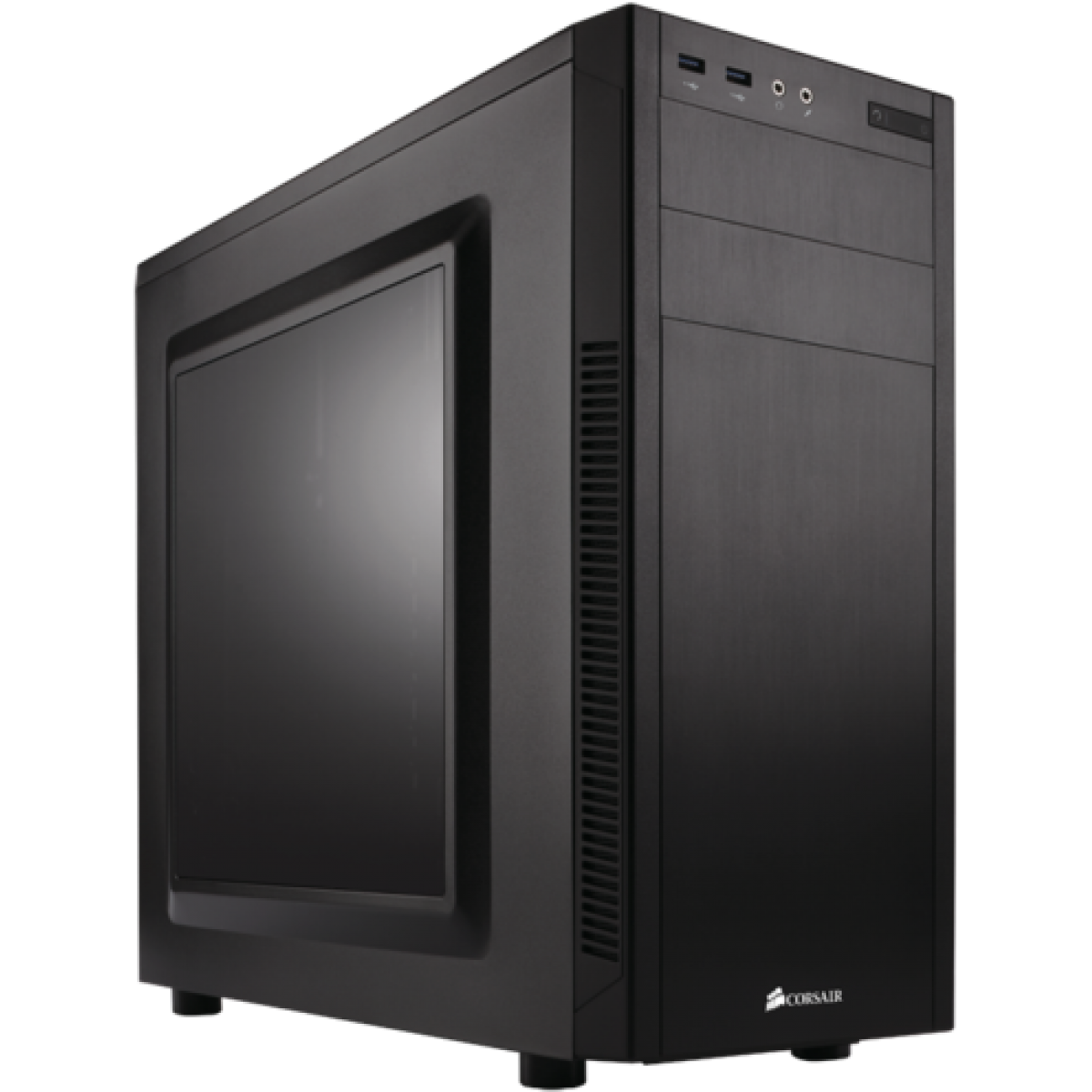 Gabinete Gamer Corsair, Carbide 100R, Mid Tower, Acrílico, Black, Sem Fonte, Com 1 Fan