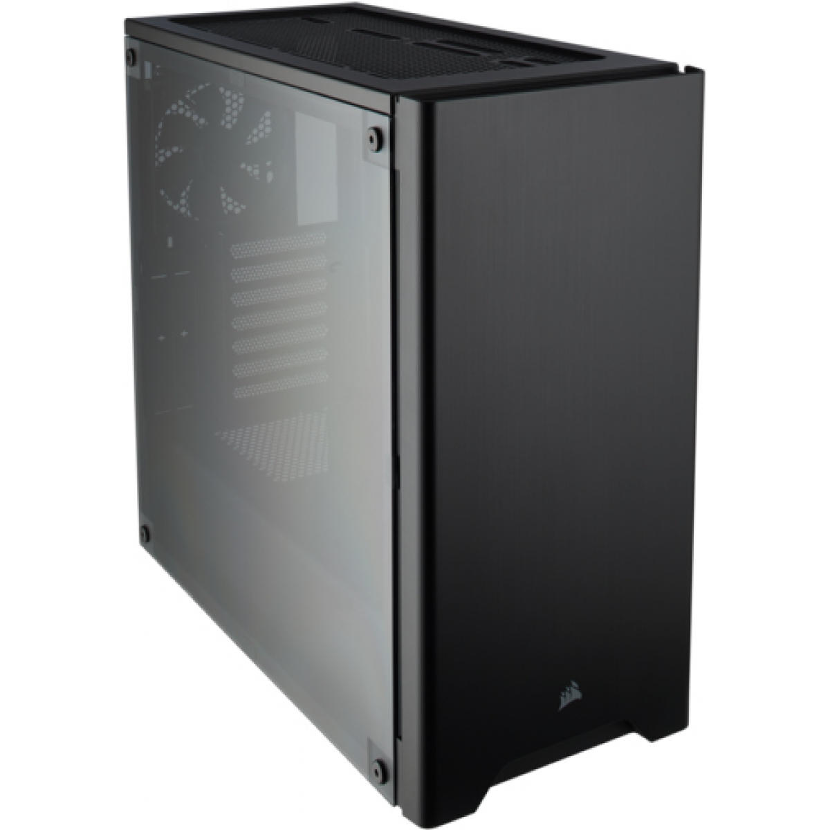 Gabinete Gamer Corsair Carbide 275R, Mid Tower, Com 2 Fans, Lateral de Acrílico, Black, Sem Fonte CC-9011130-WW