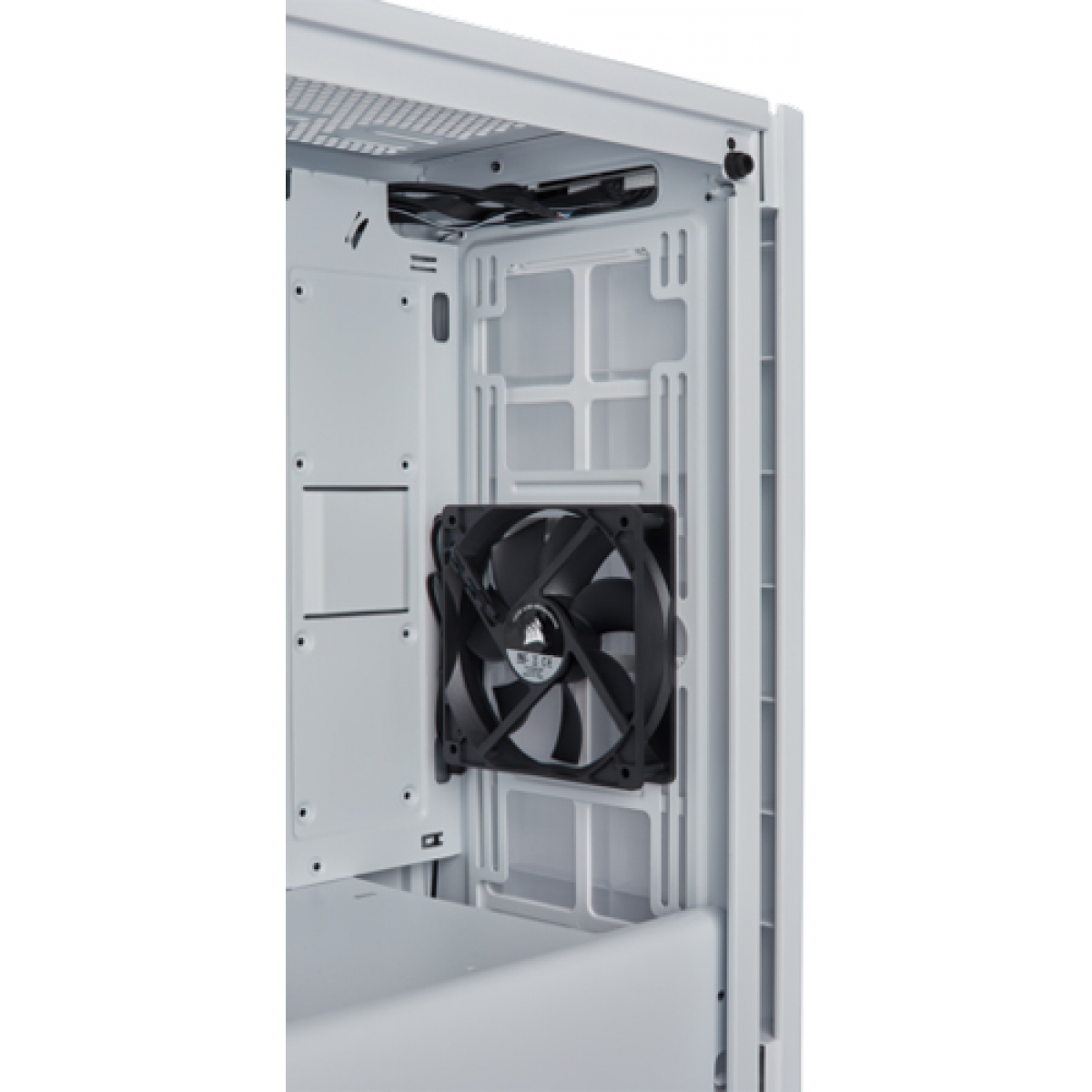Gabinete Gamer Corsair Carbide 275R, Mid Tower, Com 2 Fans, Lateral de Acrílico, White, Sem Fonte CC-9011131-WW